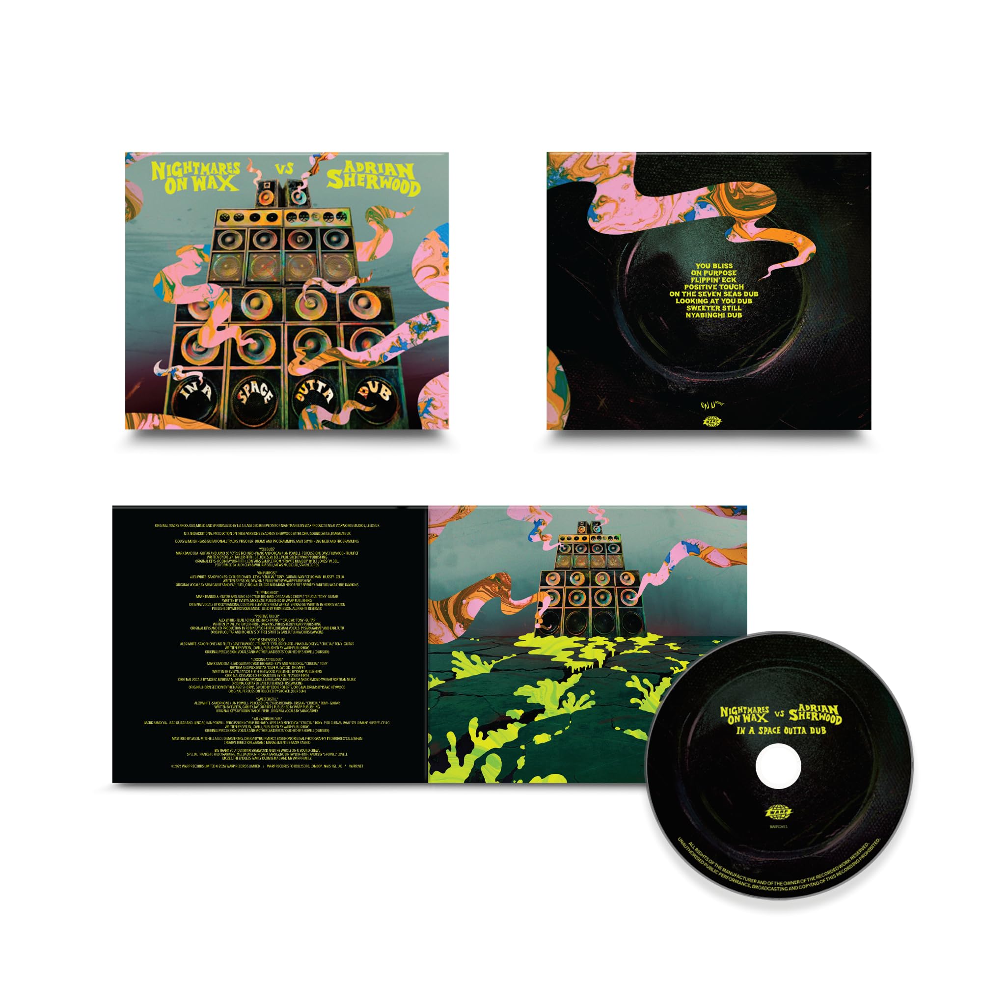 Nightmares on Wax vs Adrian Sherwood - In A Space Outta Dub [CD]
