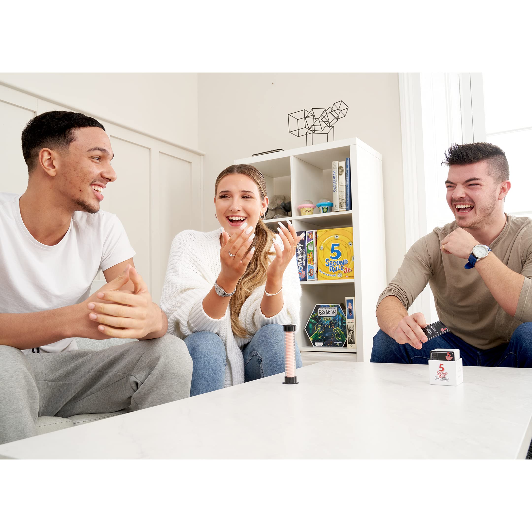 PlayMonster 5 Second Rule Uncensored Card Game - Adult Party Fun | Ages 17+ | 3+ Players 3