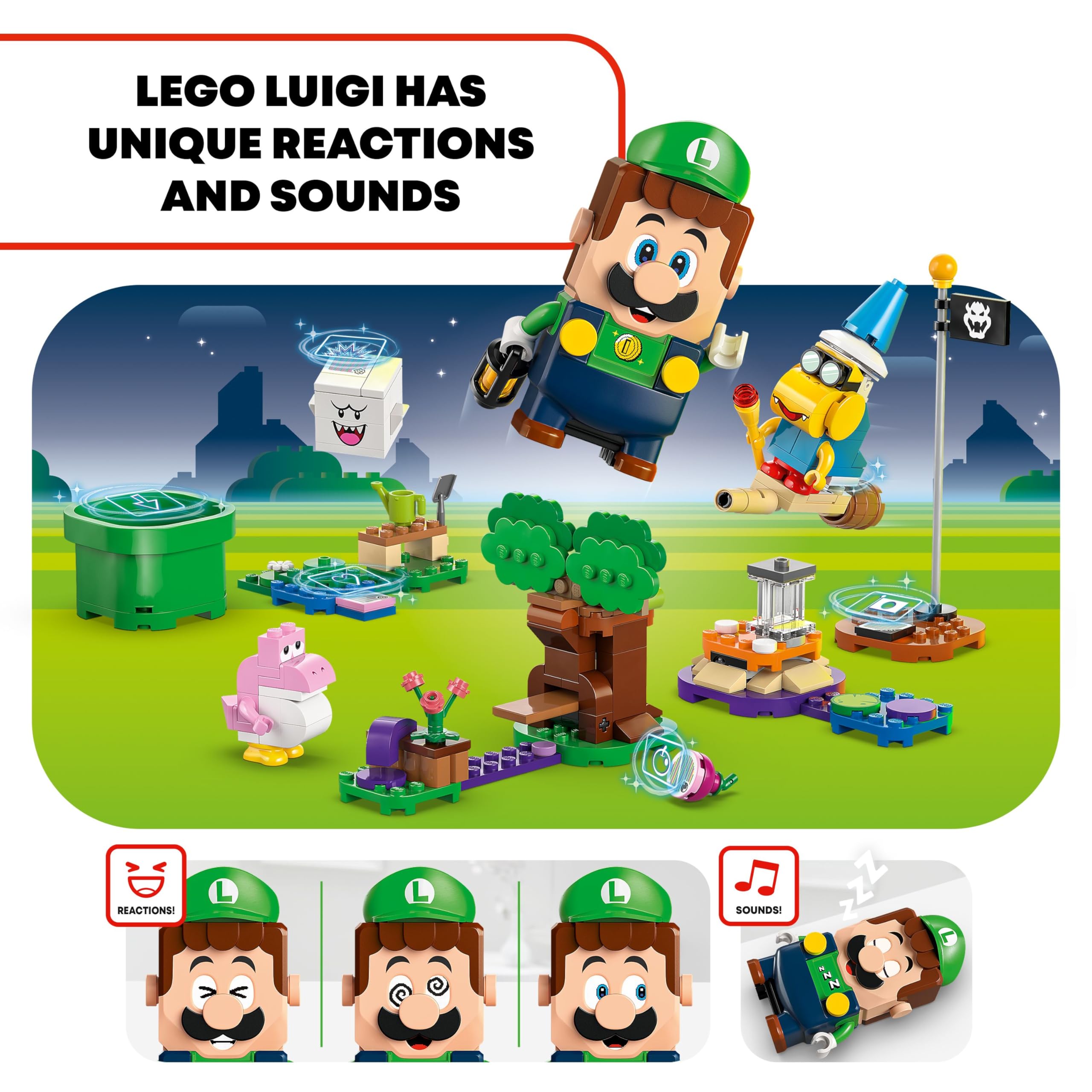 LEGO Super Mario Adventures with Interactive Luigi Toy Set 71440 12