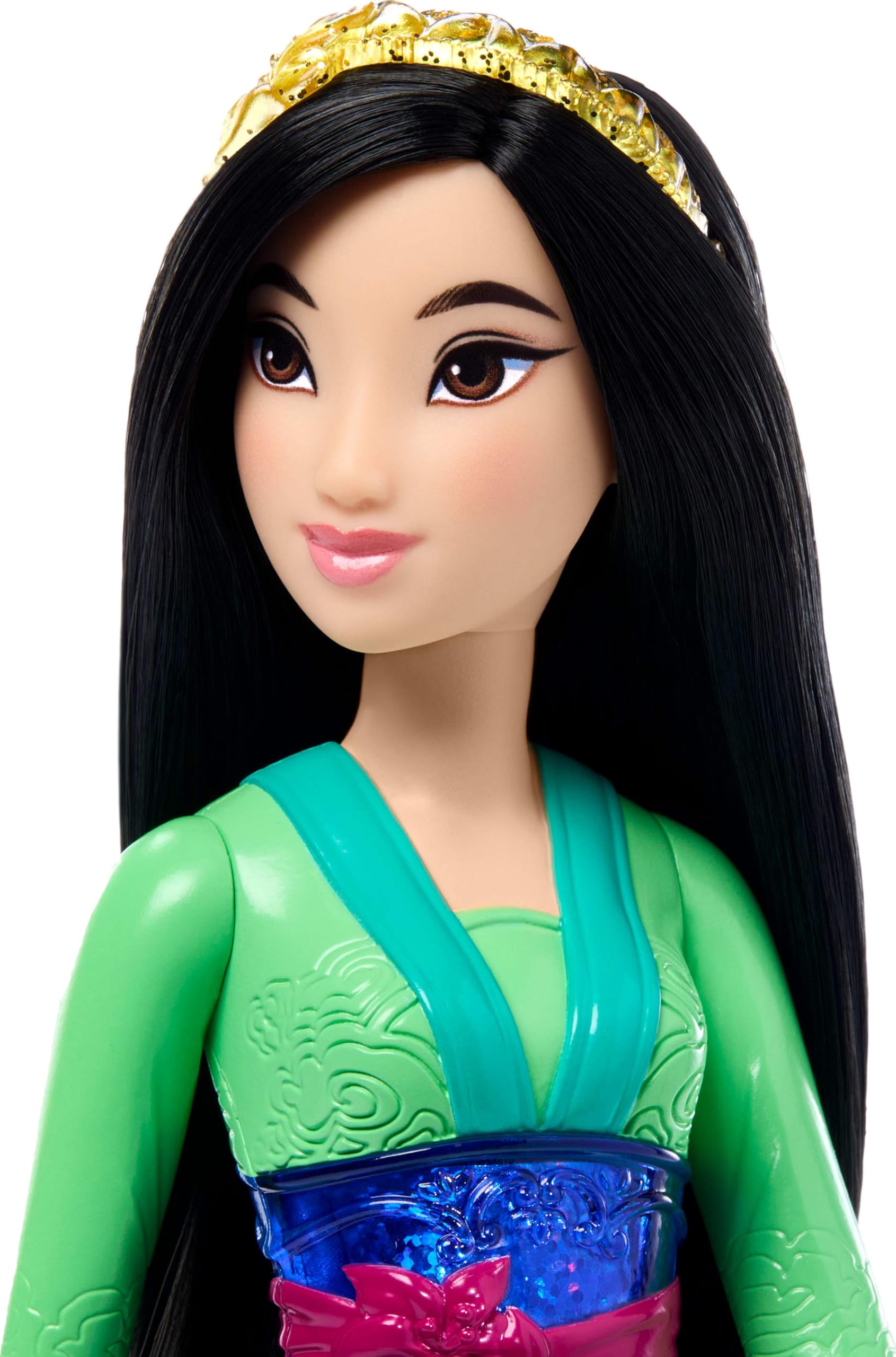 Mulan Posable Fashion Doll - Sparkling Movie-Inspired Outfit, 3+ Years 8