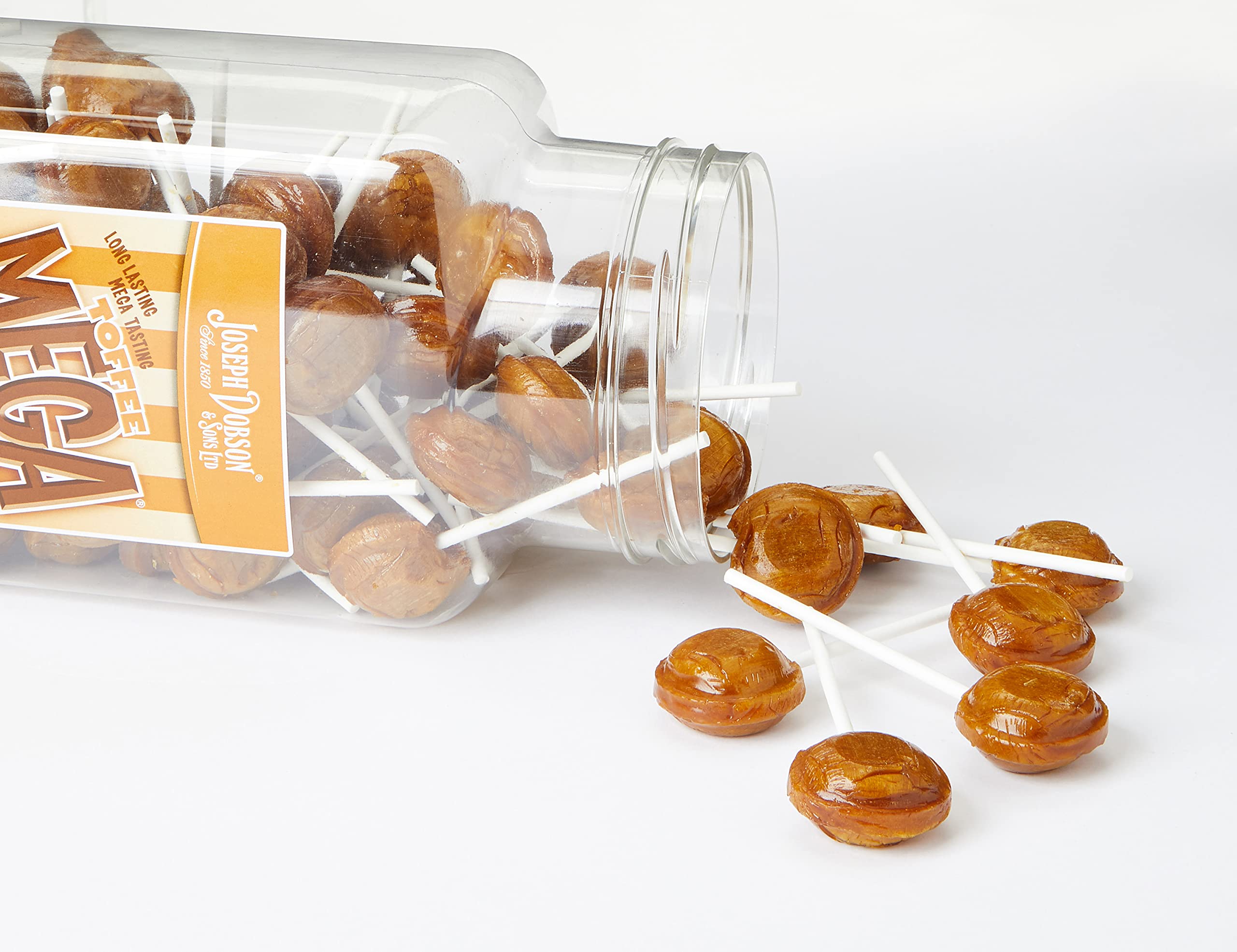 Joseph Dobson & Sons Toffee Mega Lollies 1.99 kg - Handmade Traditional British Sweets 2