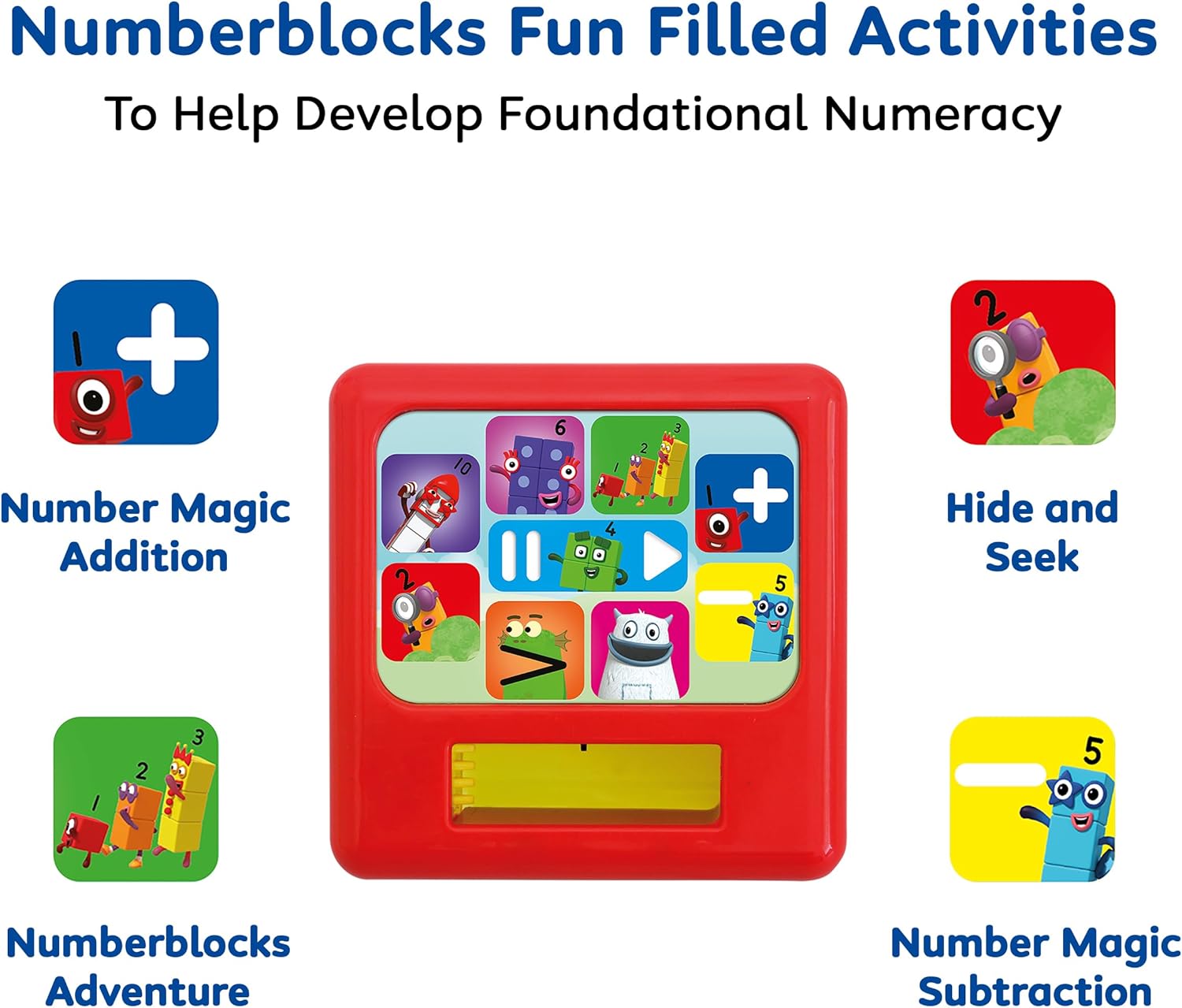 Numberblocks AN10 Toy - Learn Counting, Addition & Subtraction for Ages 3+ 7