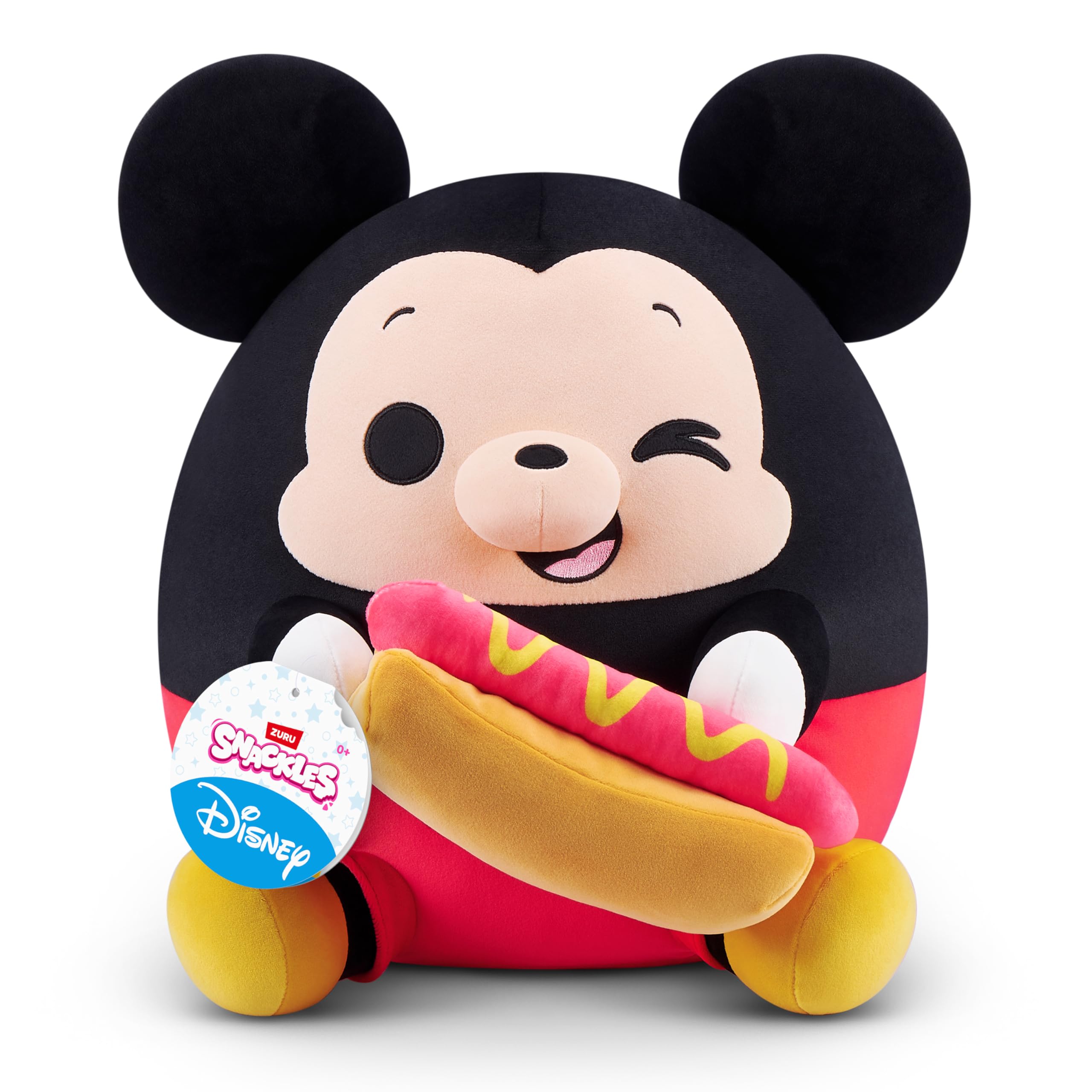 Snackles Disney 14-inch Plush - Mickey Snack Accessory by ZURU 7