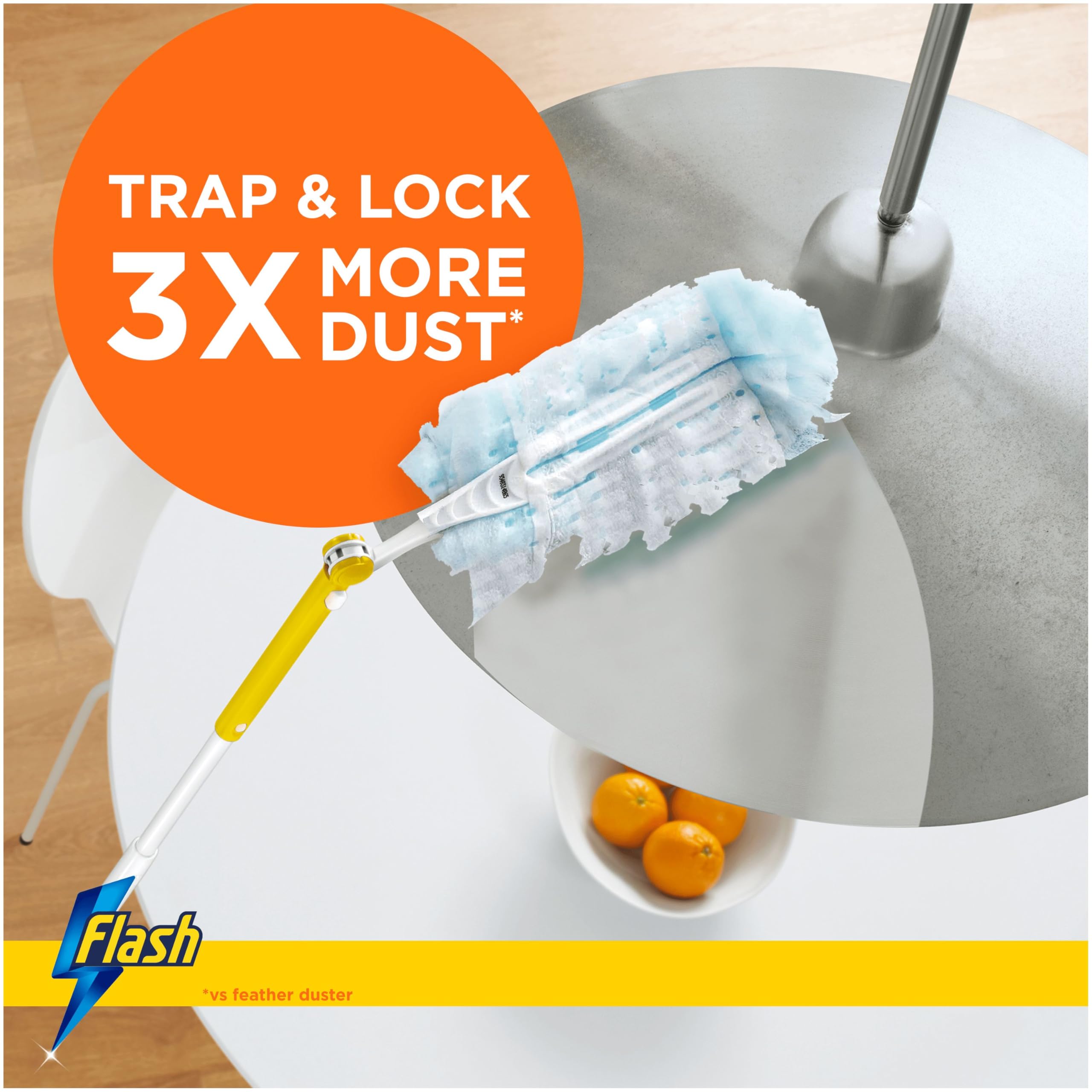 Flash - Dust Magnet Mrs Hinch's Enchanted Wildflowers Scented Duster Refills 4