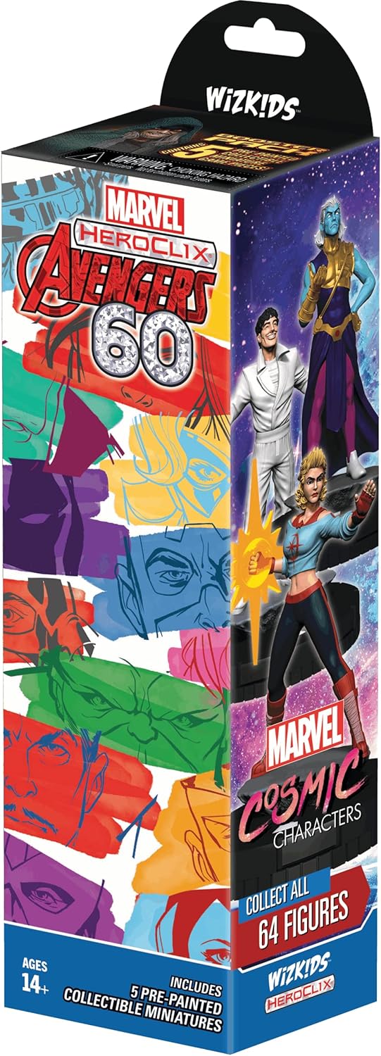 Wizkids Marvel Avengers 60th Anniversary Booster Brick (Box of 10) 9