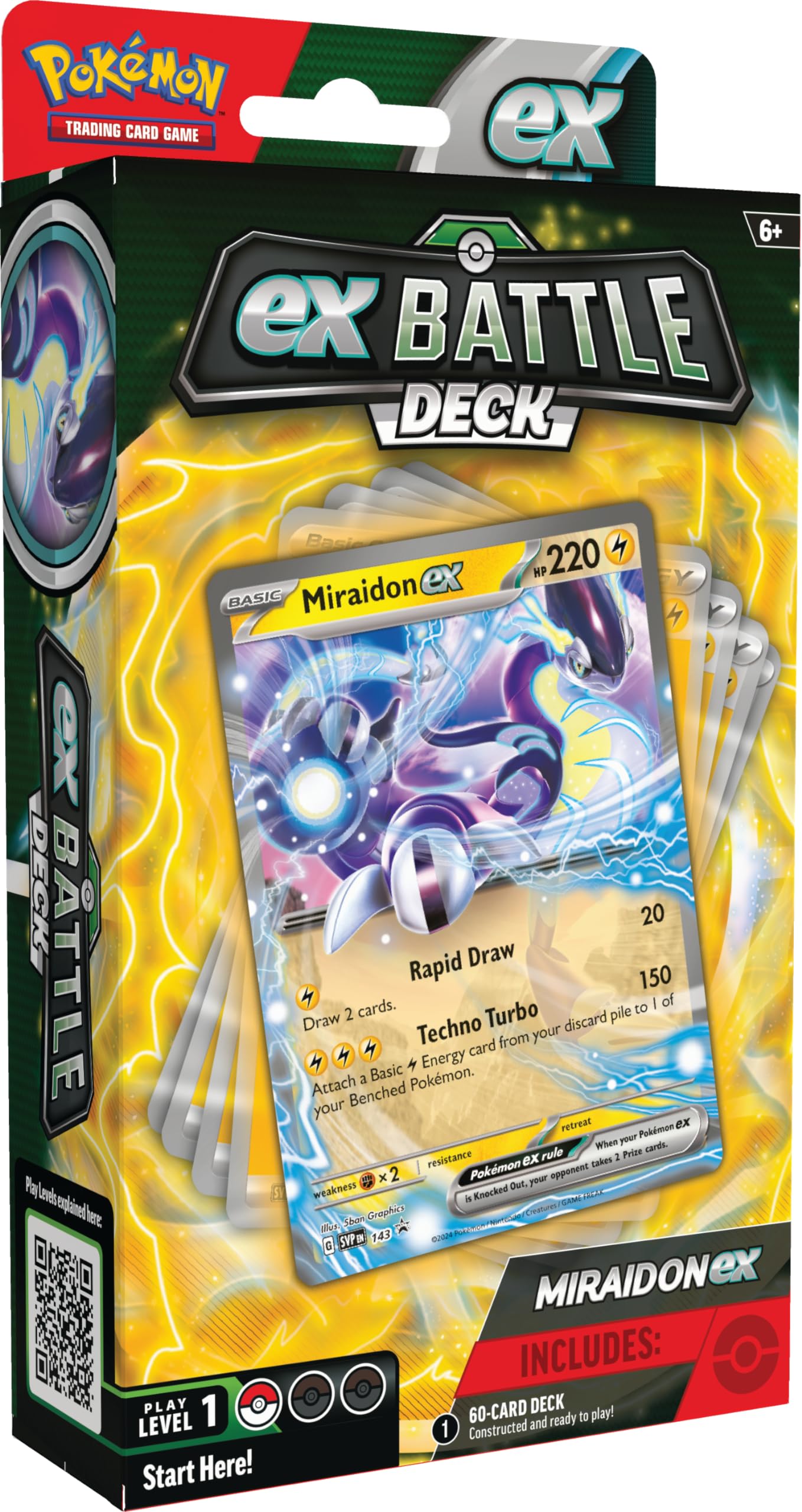 Pokémon TCG: Miraidon ex Battle Deck (60-Card Ready-to-Play Deck) 5