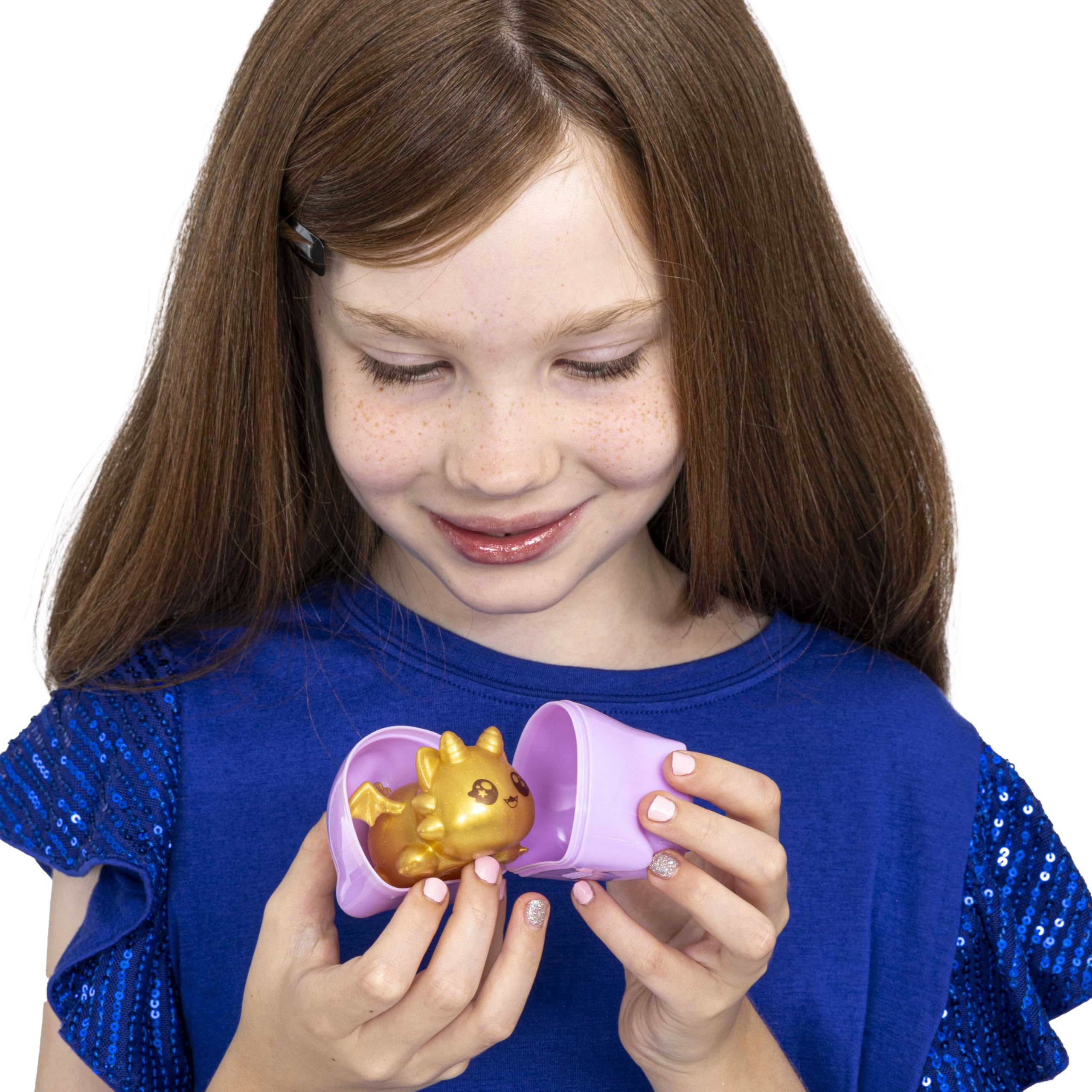 Aphmau MeeMeow Mystery Squishy Figures - Series 4 Dragon Theme Blind Box | Multicolor Plastic | Ages 5+ 6