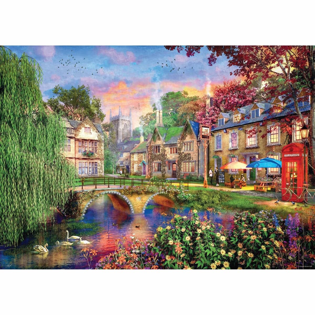Ravensburger Cotswold Way 1000 Piece Jigsaw Puzzle - Premium Quality Puzzle for Adults and Kids 12 Years Up 3