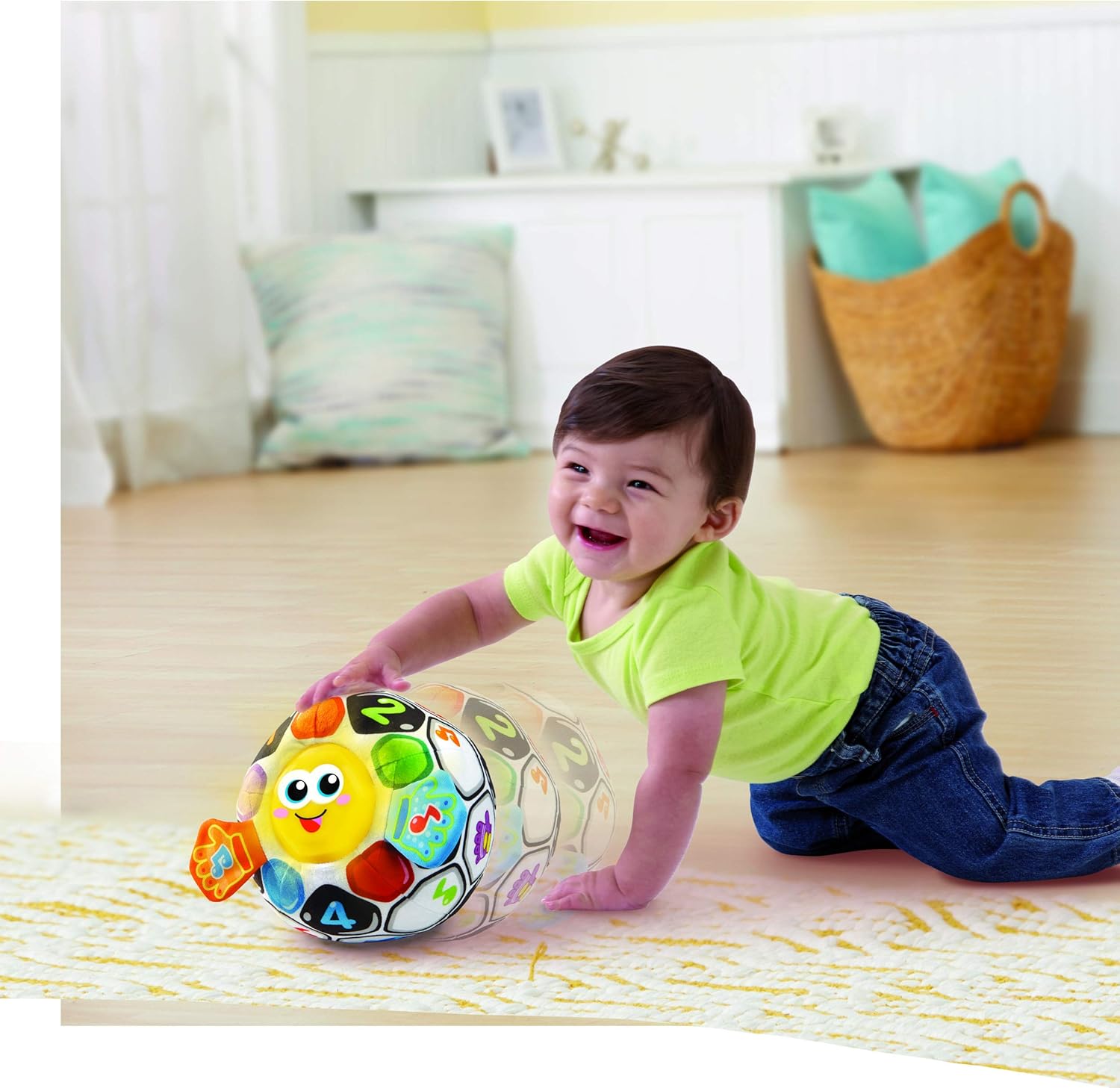 VTech My 1st Football Friend - Interactive Musical Plush Toy for Toddlers 12M+ 5