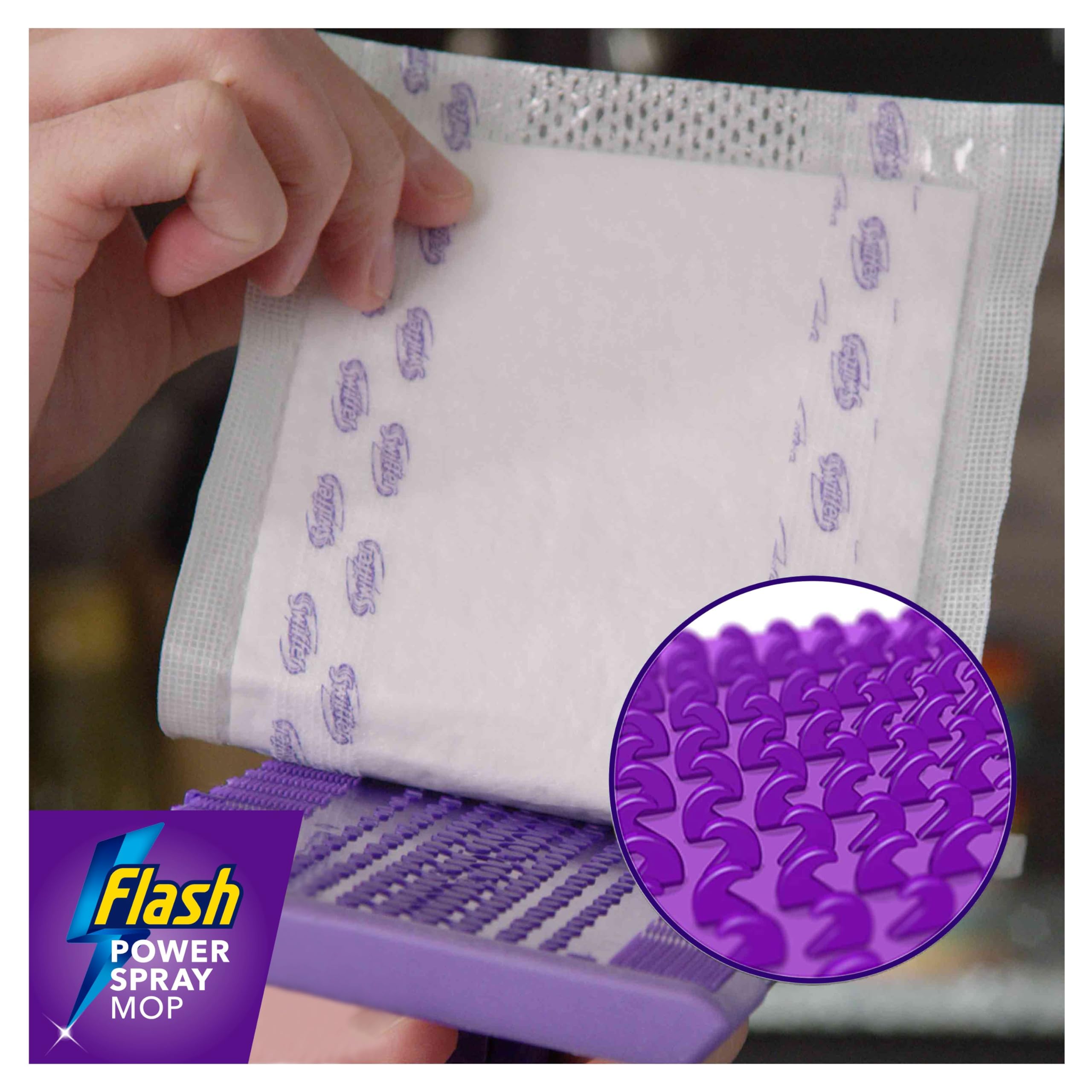 Flash Powermop Floor Cleaner Starter Kit - Spray Mop with Washable Microfiber Pad 17