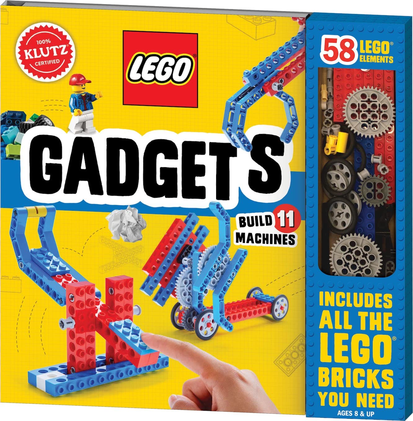 LEGO Gadgets (Klutz) - Build 11 Fun Machines for Kids Ages 4-6 5