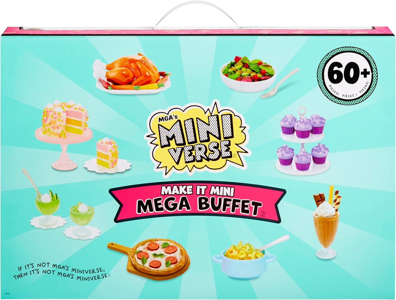 MGA's Miniverse Make It Mini Mega Buffet - DIY Resin Play Collectible Set 6