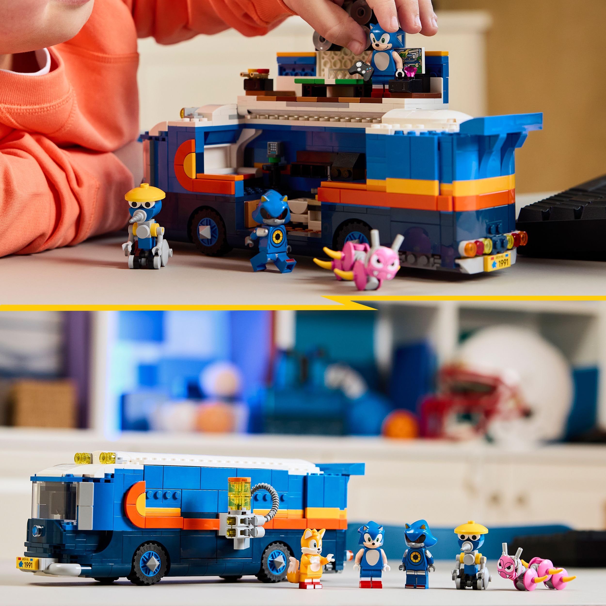 LEGO Sonic the Hedgehog Team Sonic Command Truck Toy - Building Set for Ages 8+ 6