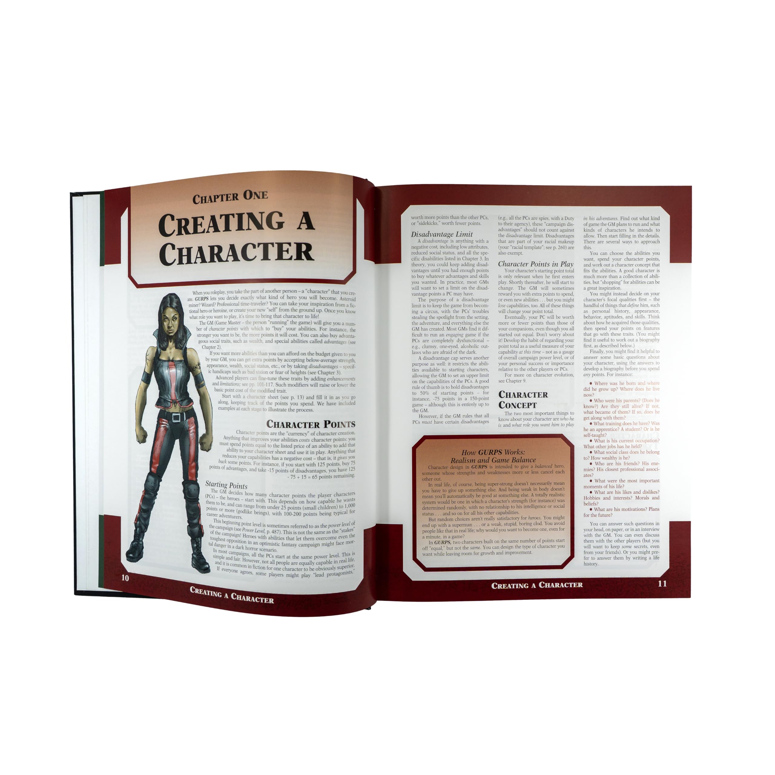 Steve Jackson Games GURPS Basic Set: Characters | Roleplaying System | 4th Edition 7