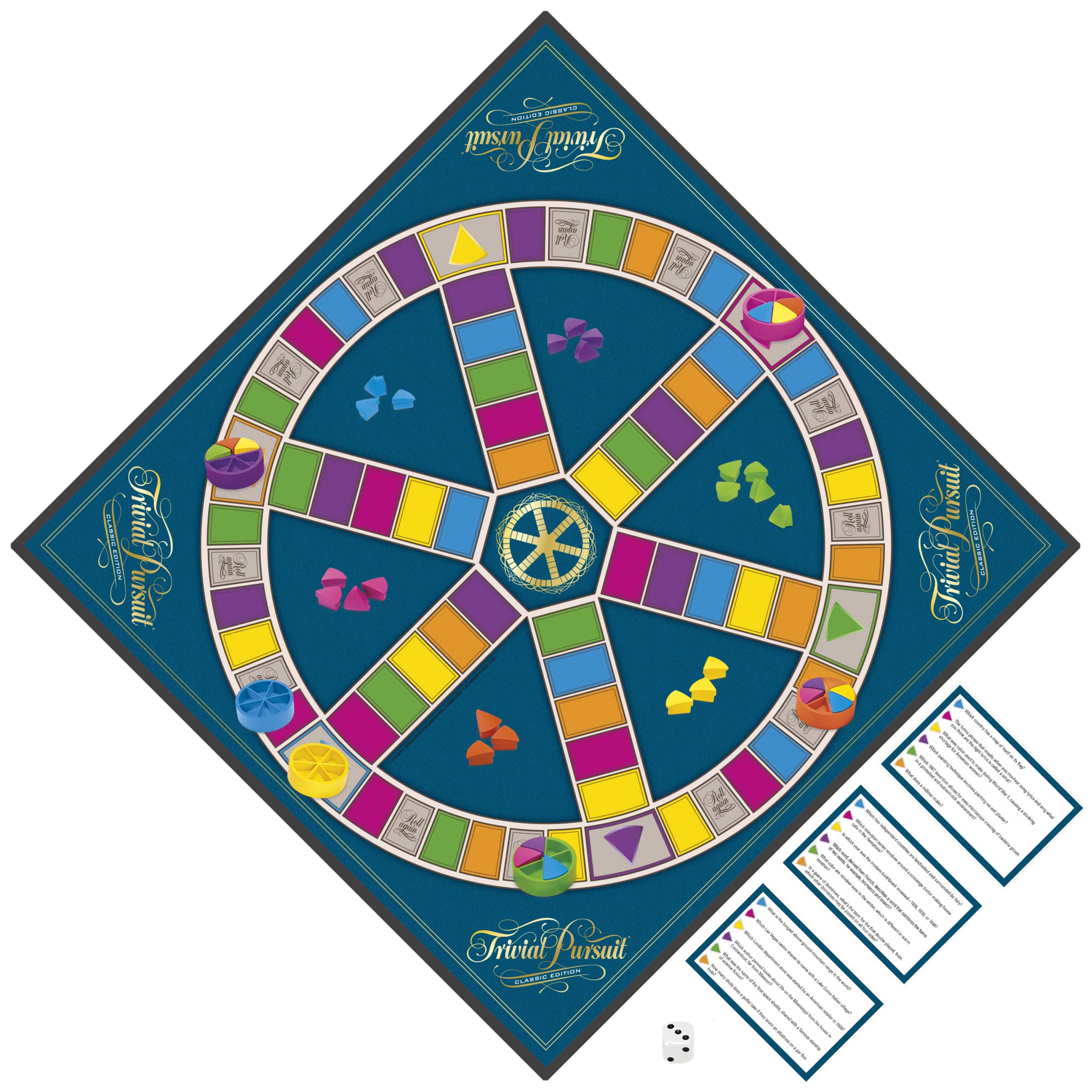 Hasbro Trivial Pursuit Classic Edition Board Game 6