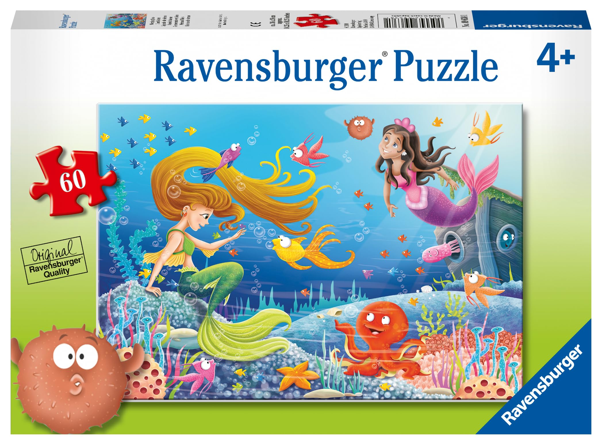 Ravensburger Mermaid Tales 60 Piece Jigsaw Puzzle for Kids 4 Years Up 7