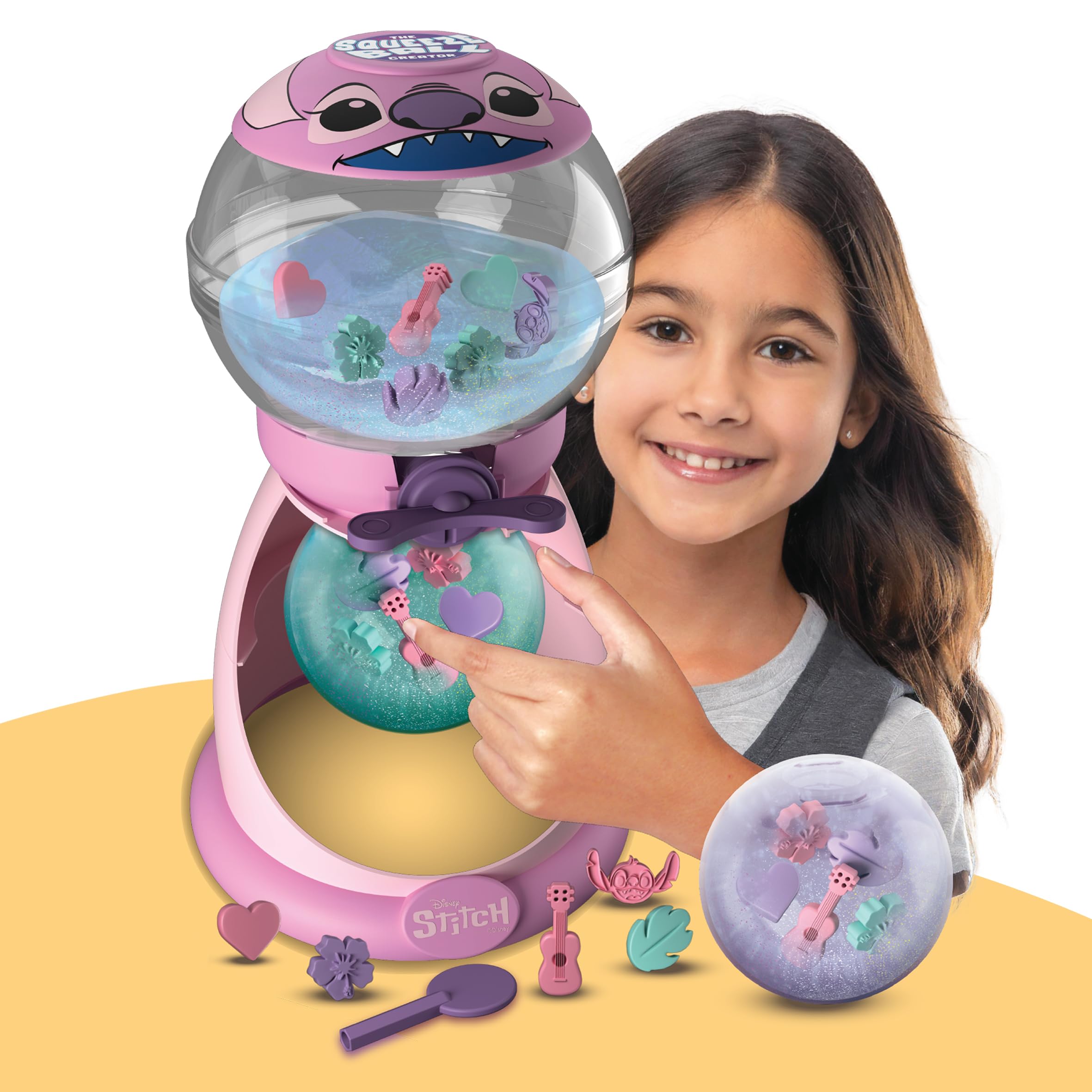 Character Options Disney Stitch Squeeze Ball Creator - Reusable Sensory Toy for Ages 5+ 4