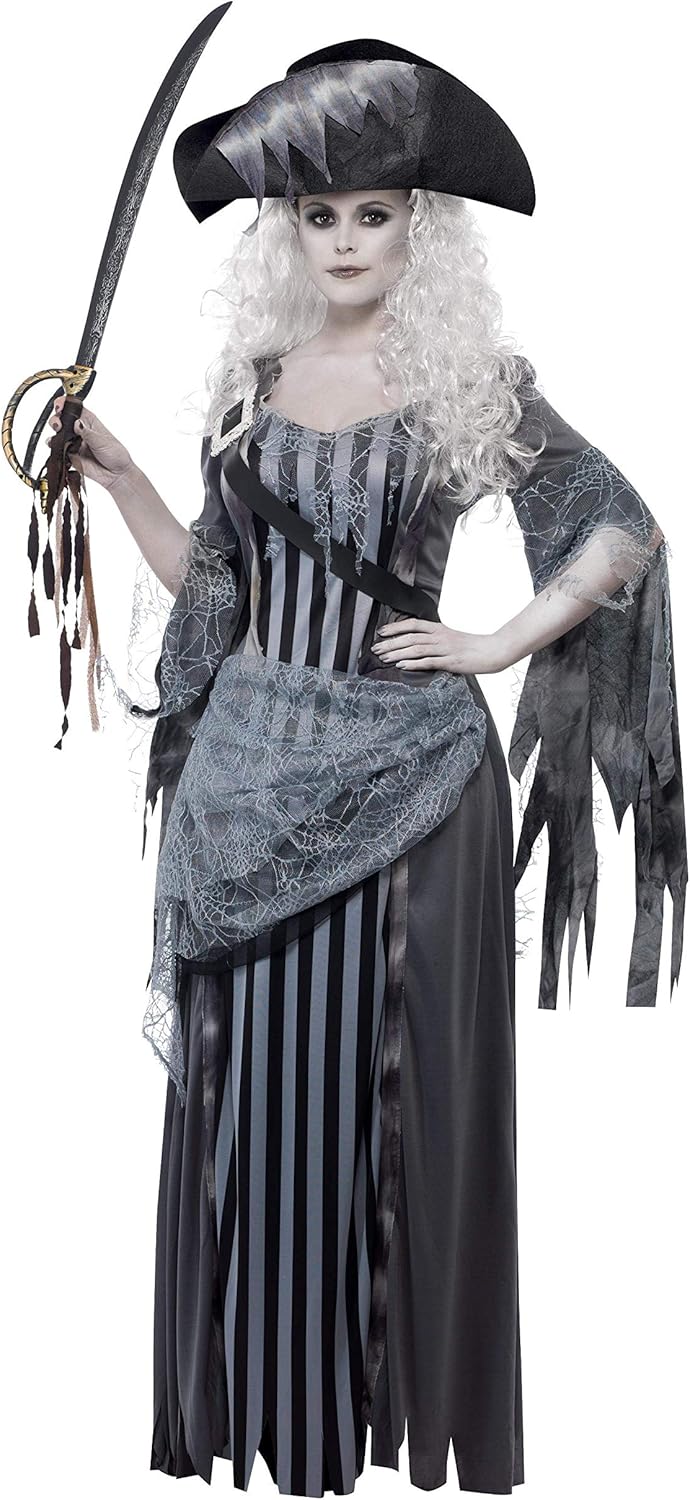 Smiffys Ghost Ship Pirate Princess Costume - Women's Size M 7