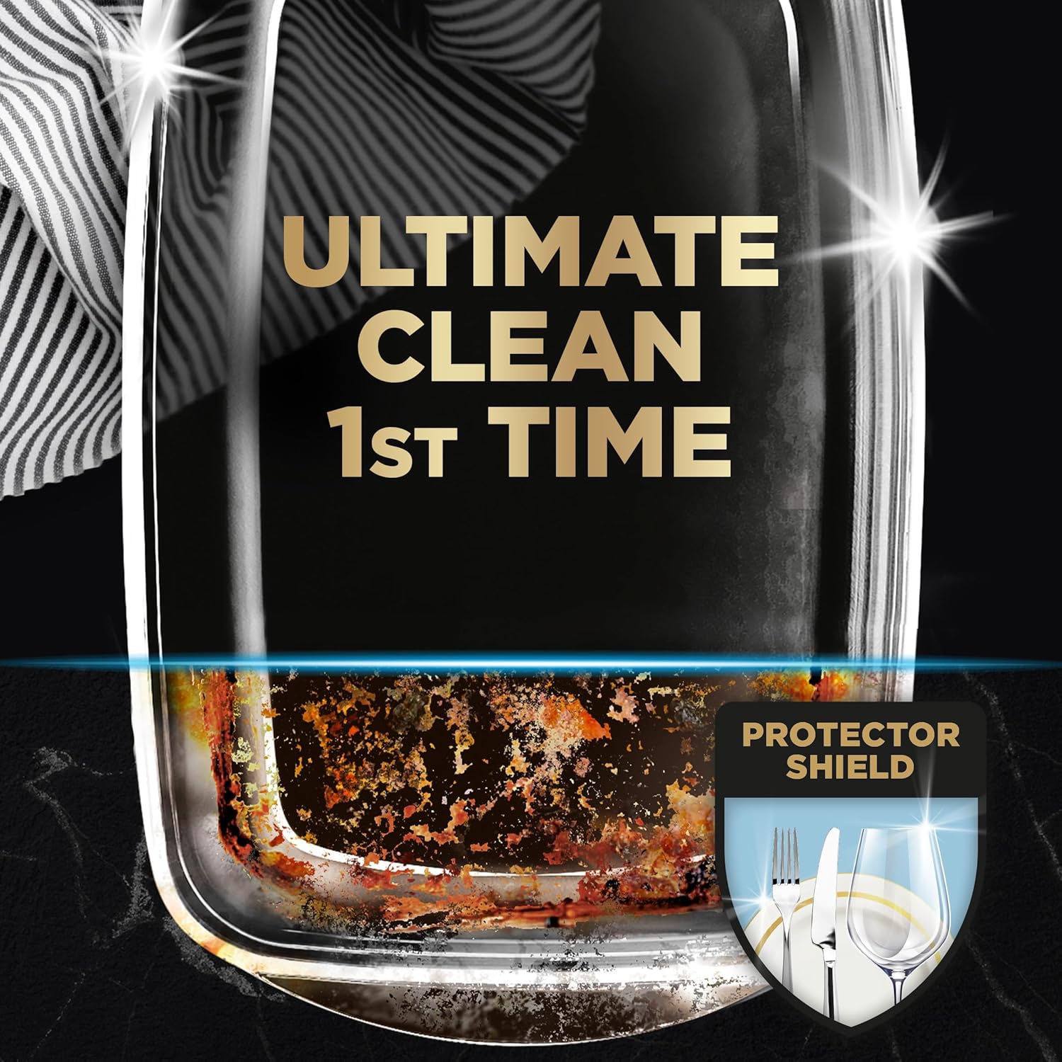 Finish Ultimate Infinity Shine Dishwasher Tablets Bulk - Fresh Scent, 80 Tablets 6