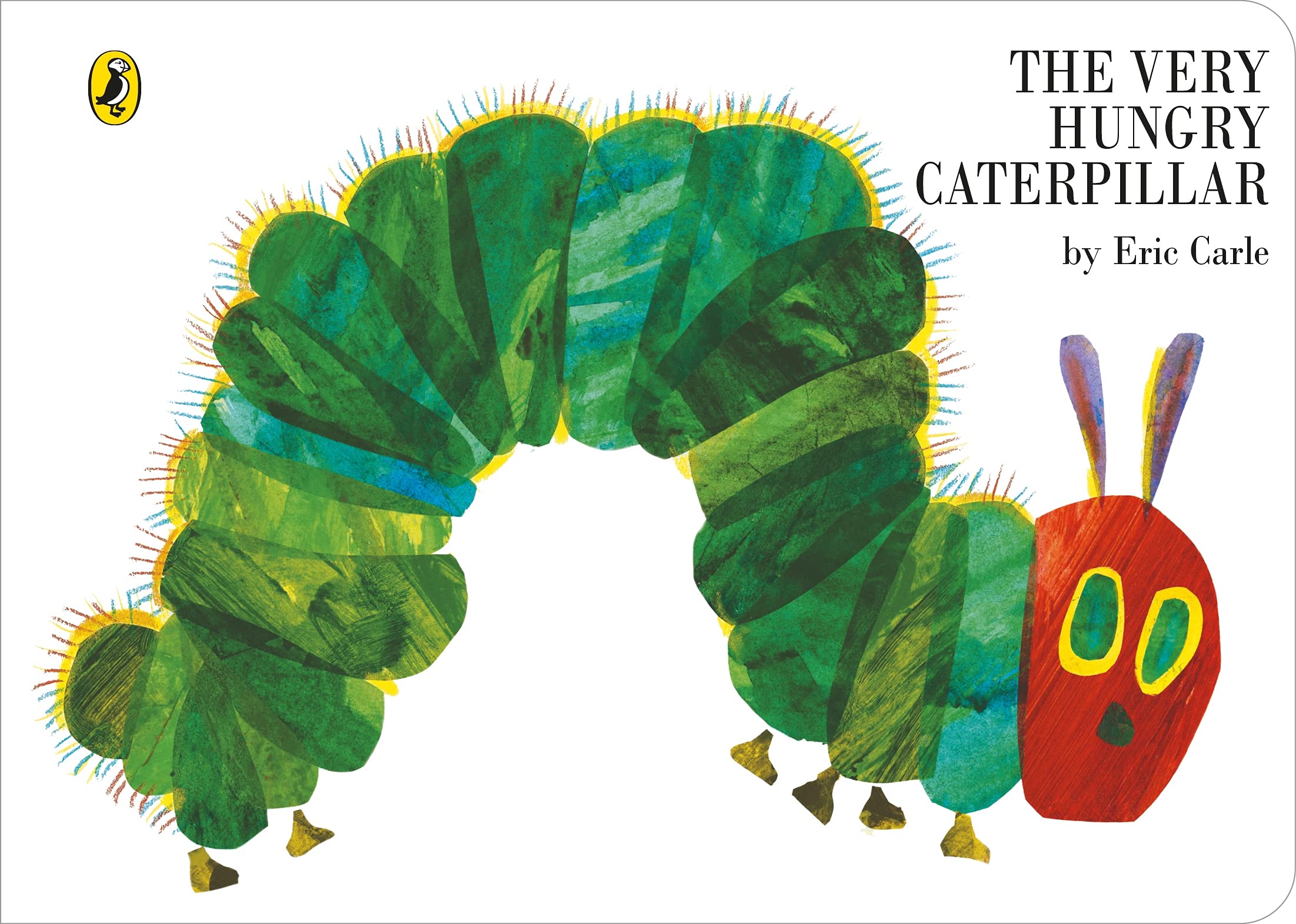 Penguin The Very Hungry Caterpillar Board Book by Eric Carle | Die-Cut Pages