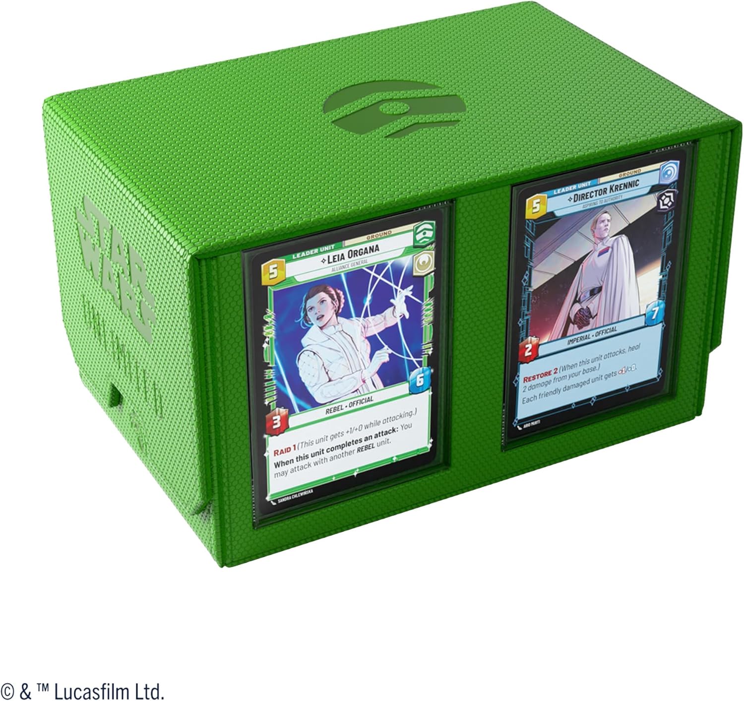 Gamegenic Star Wars Unlimited Double Deck Pod - Green 6