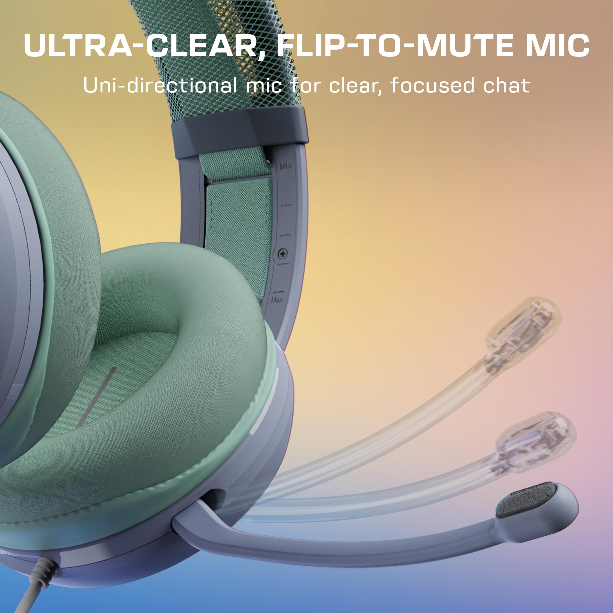 Turtle Beach Atlas 200 Multiplatform Seafoam Breeze Gaming Headset 4