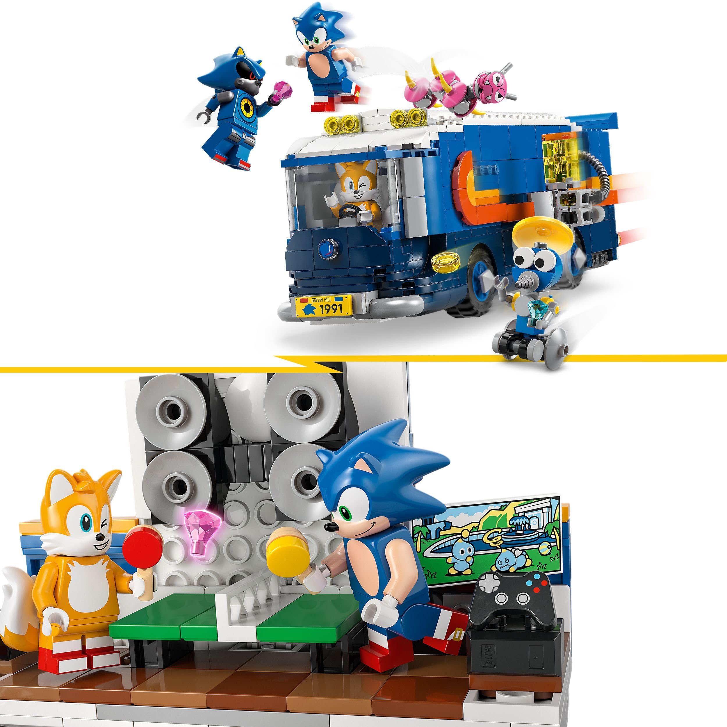 LEGO Sonic the Hedgehog Team Sonic Command Truck Toy - Building Set for Ages 8+ 7