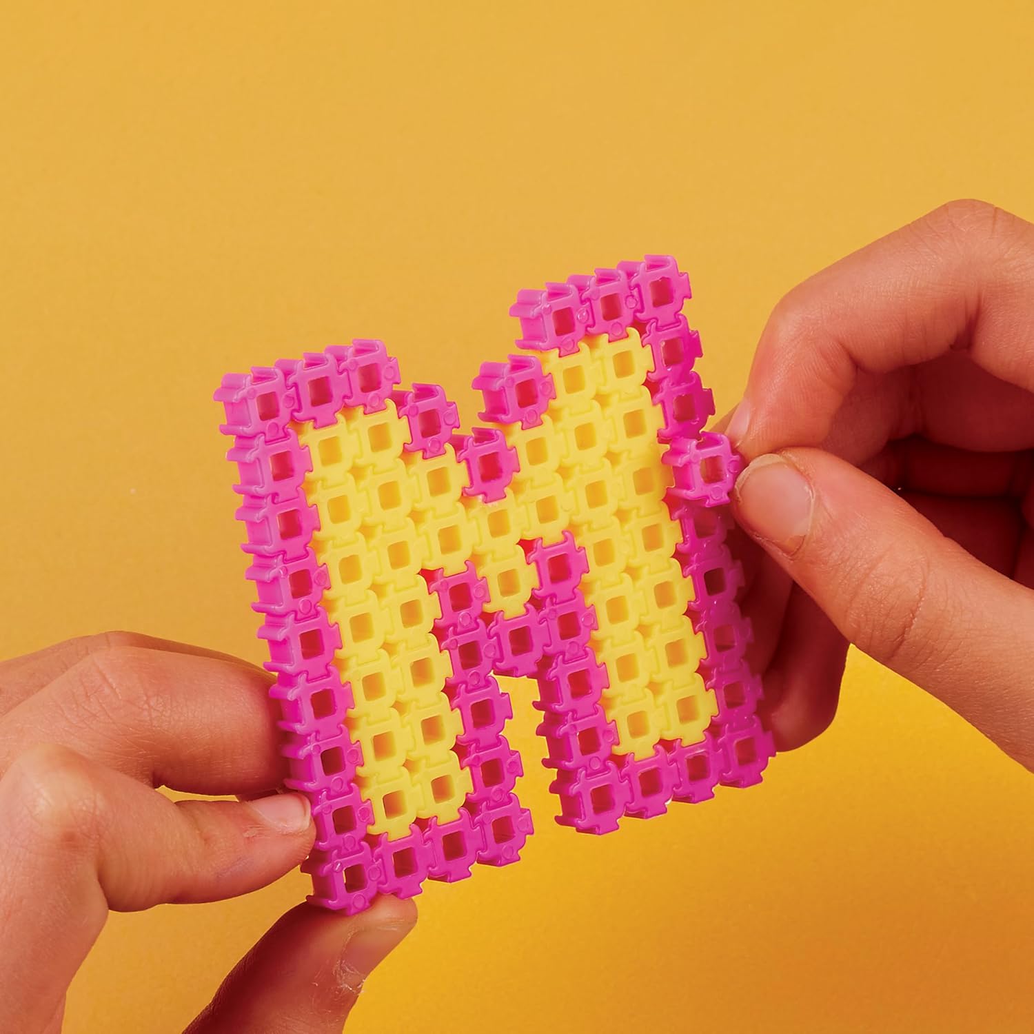 Simbrix Alphabrix Pack - 350+ Brix Creative Building STEM Arts & Crafts Toy for Kids 6