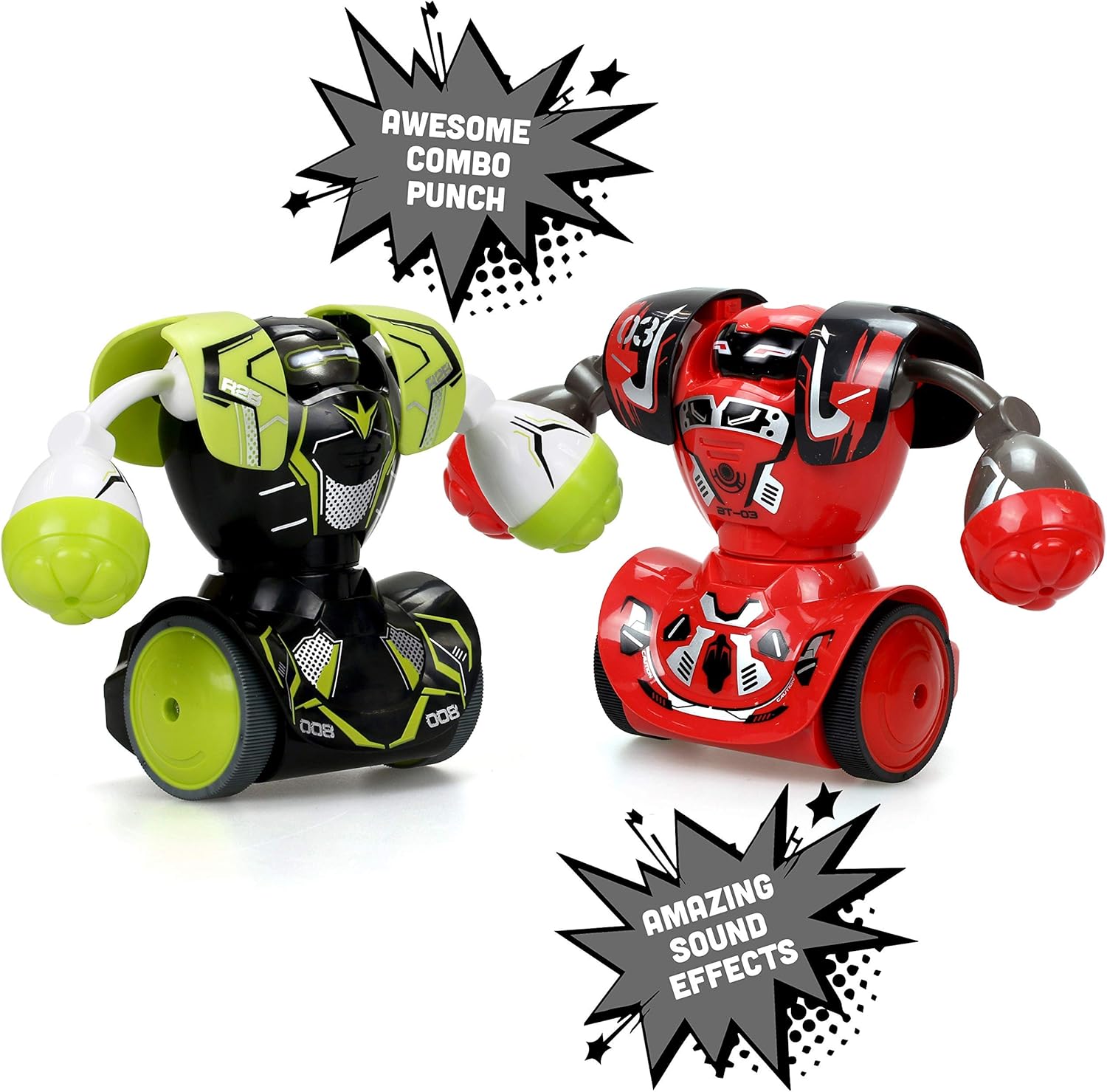 Silverlit Robo Kombat Twin Pack - Battle Robots with LED Eyes & Sound Effects for Ages 5-12 7
