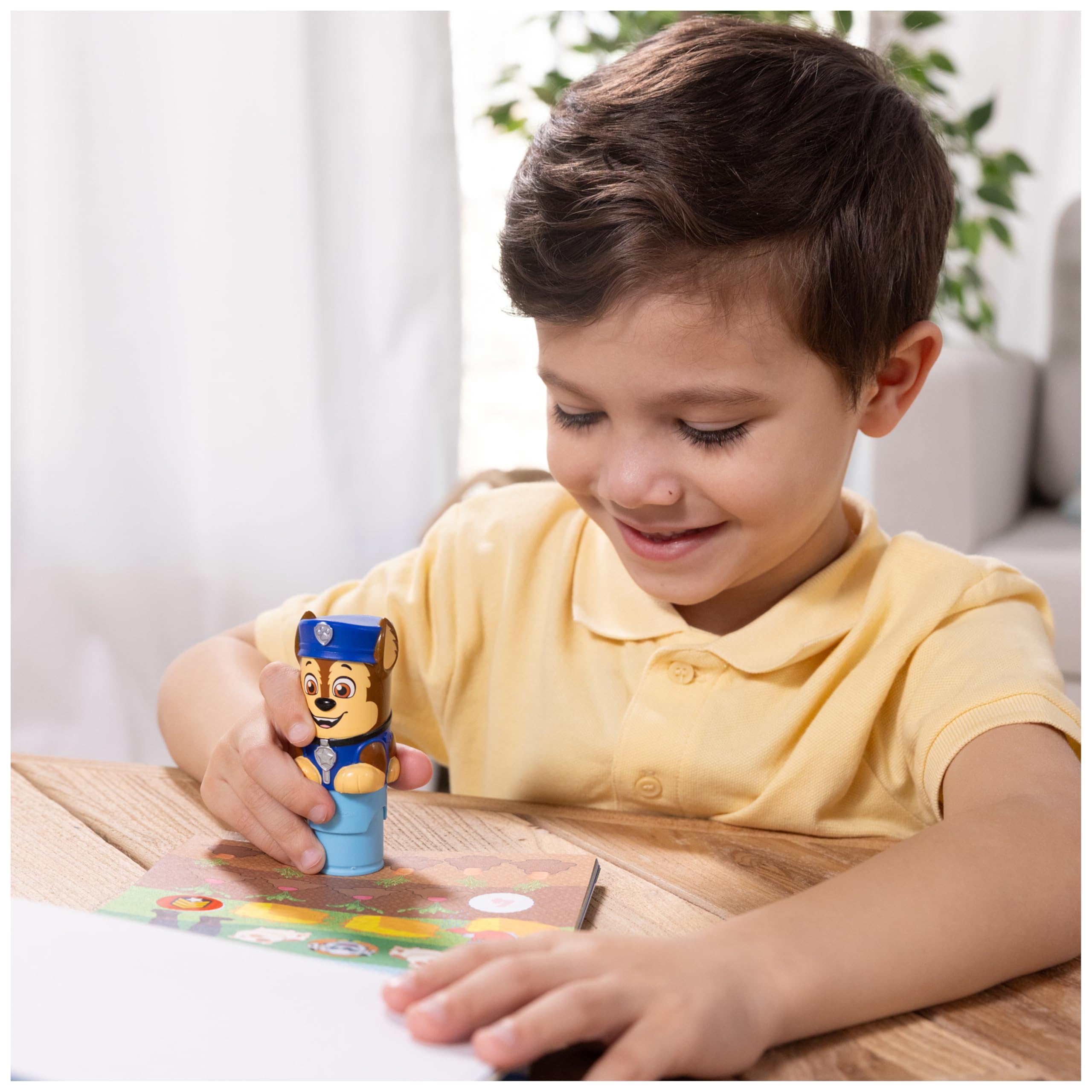 Melissa & Doug Activity Pad & Sticker Stamp Set - Chase | Ages 3-98 7