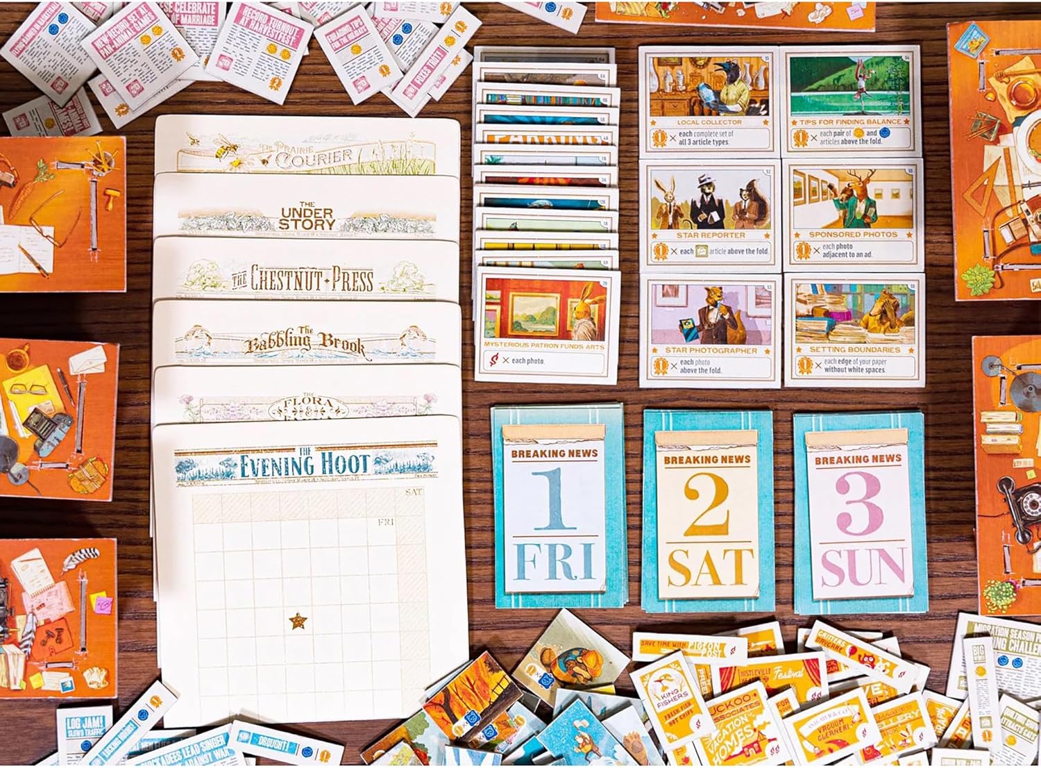 Alderac Entertainment Group Fit to Print Board Game 6