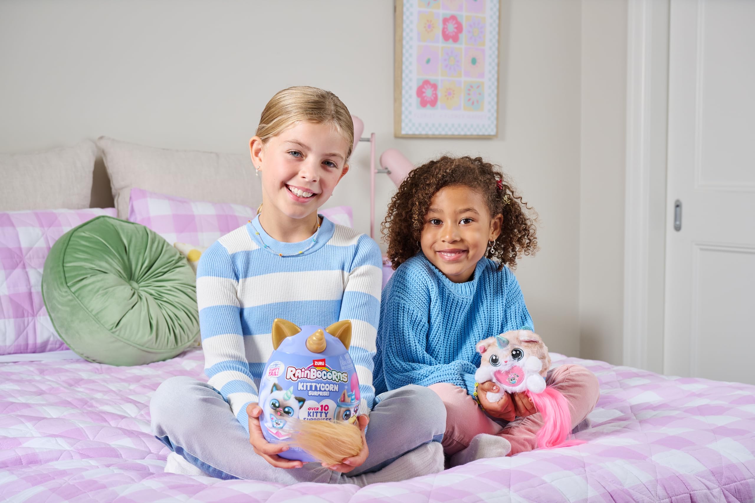 Rainbocorns Kittycorn Surprise Series 3 - Fluffy Longtail Plush with 10+ Surprises, Ragamuffin (Fluffles) 7