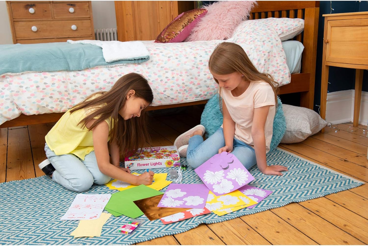 Galt Creative Cases Flower Lights Kids Craft Kit - Multi, 1004924 4