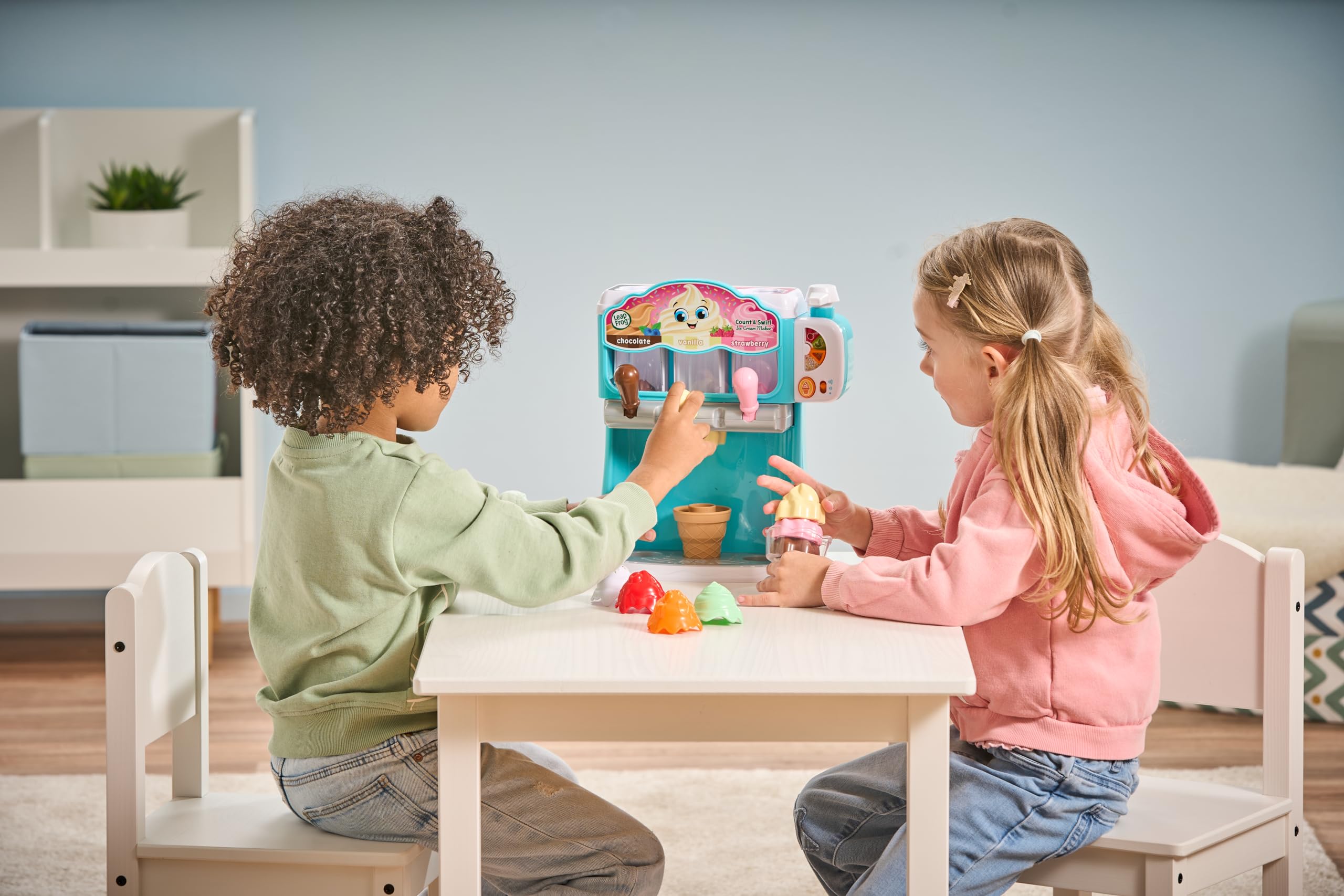 LeapFrog Count and Swirl Ice Cream Maker - Interactive Roleplay Toy for Ages 2-5 7