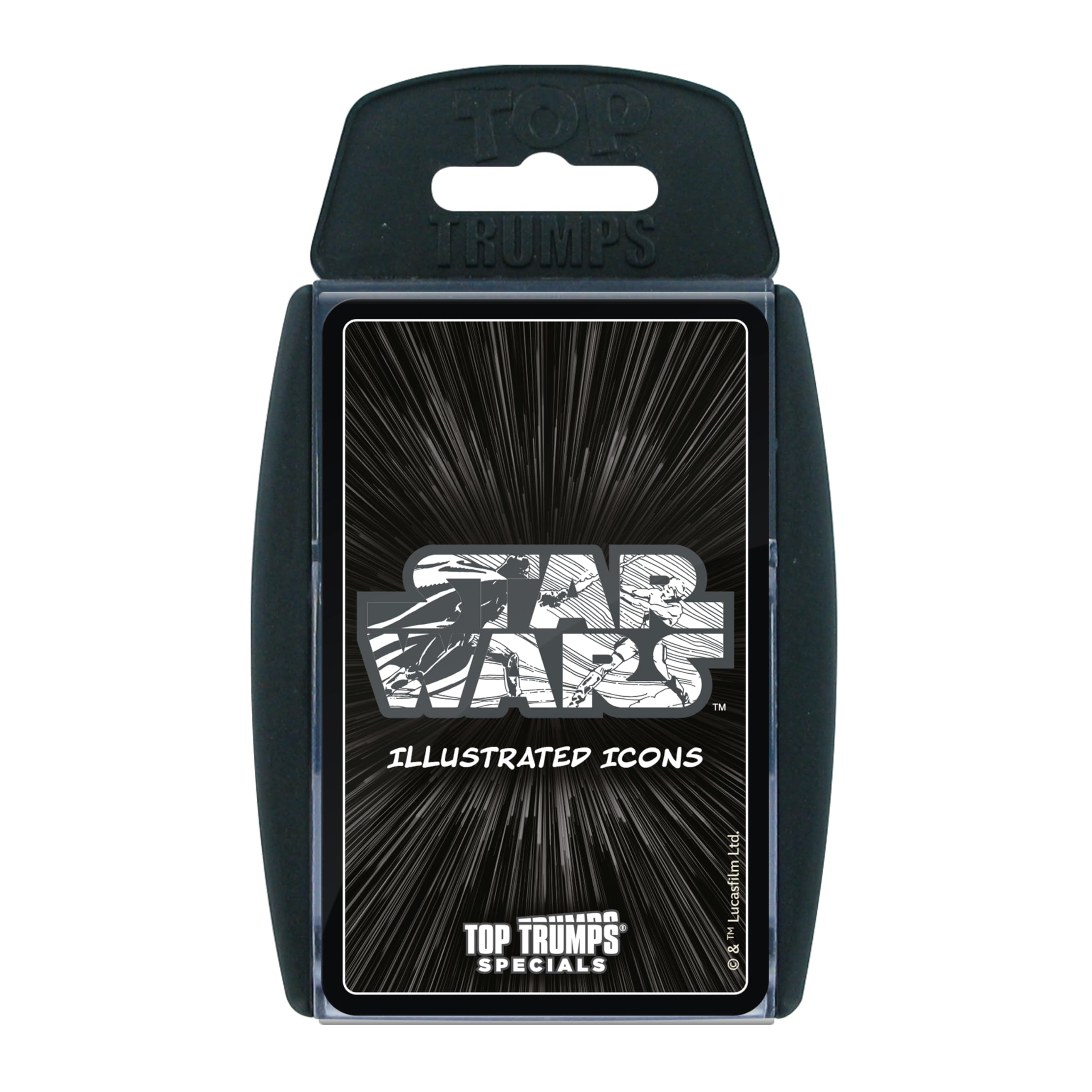 Top Trumps Star Wars Illustrated Icons Card Game