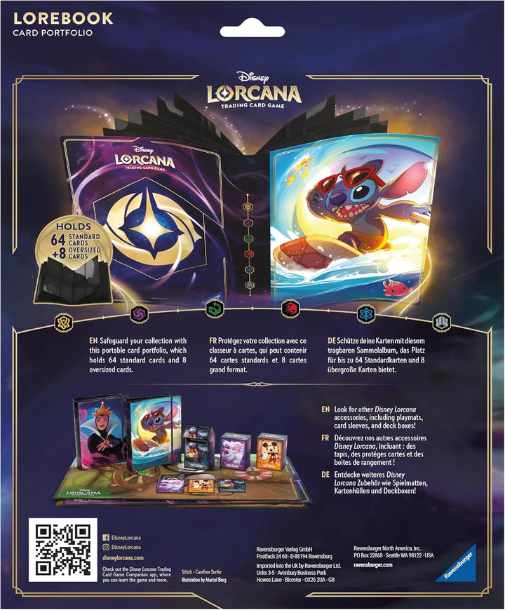 Ravensburger Disney Lorcana: The First Chapter - Stitch Card Portfolio (11098224)