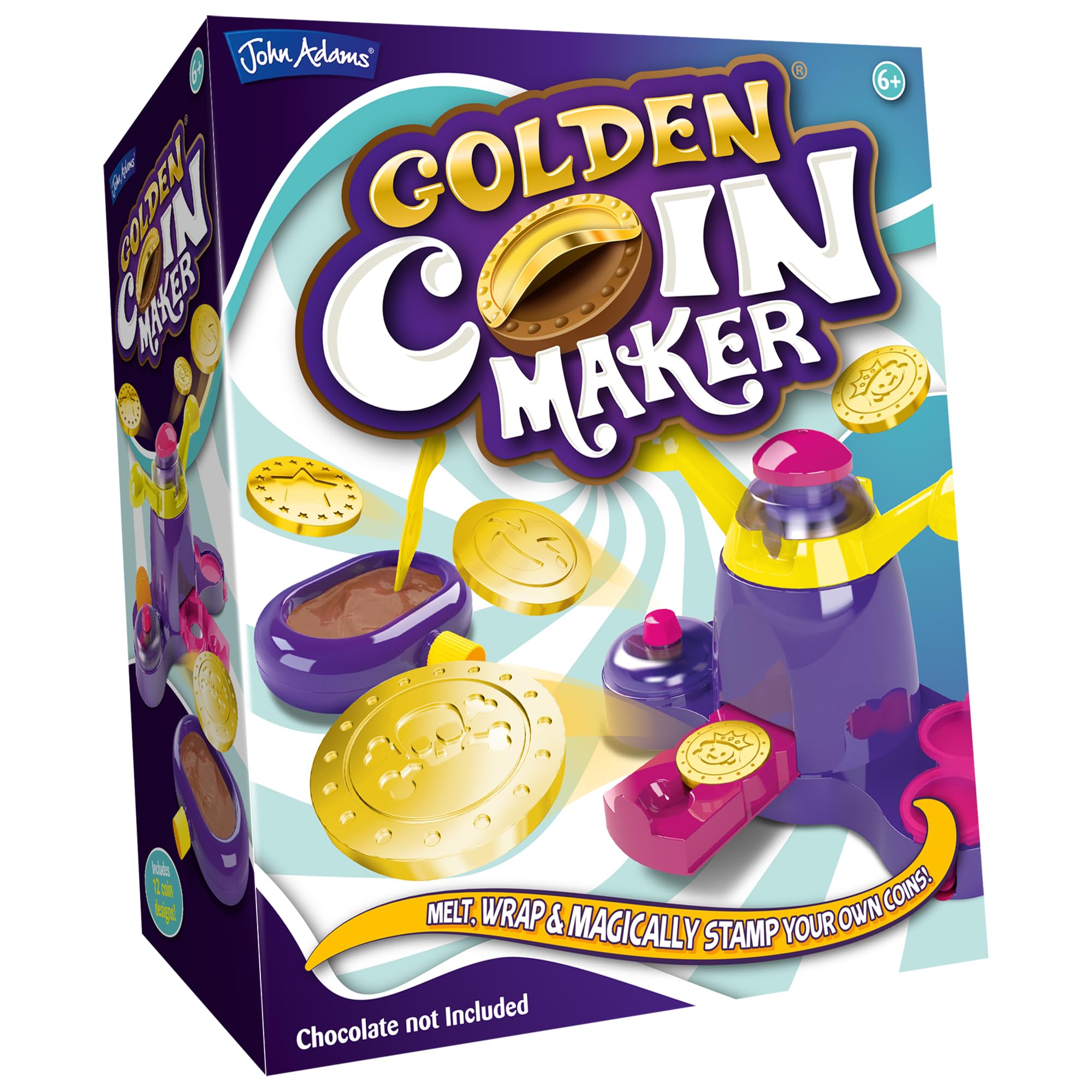 Golden Coin Maker by John Adams - Chocolate Craft Kit for Kids 6+ 6