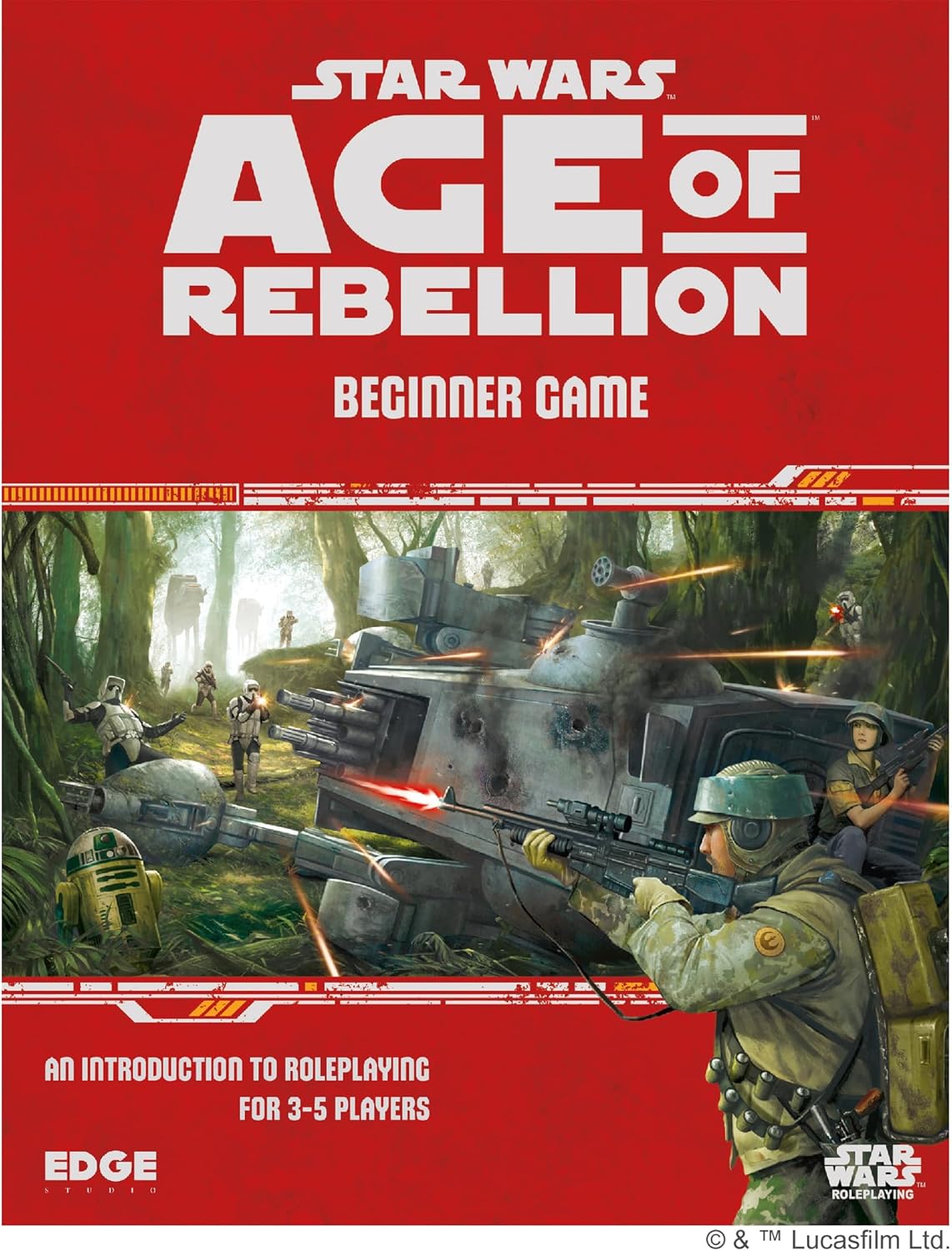 Edge Star Wars Age of Rebellion RPG Beginner Game