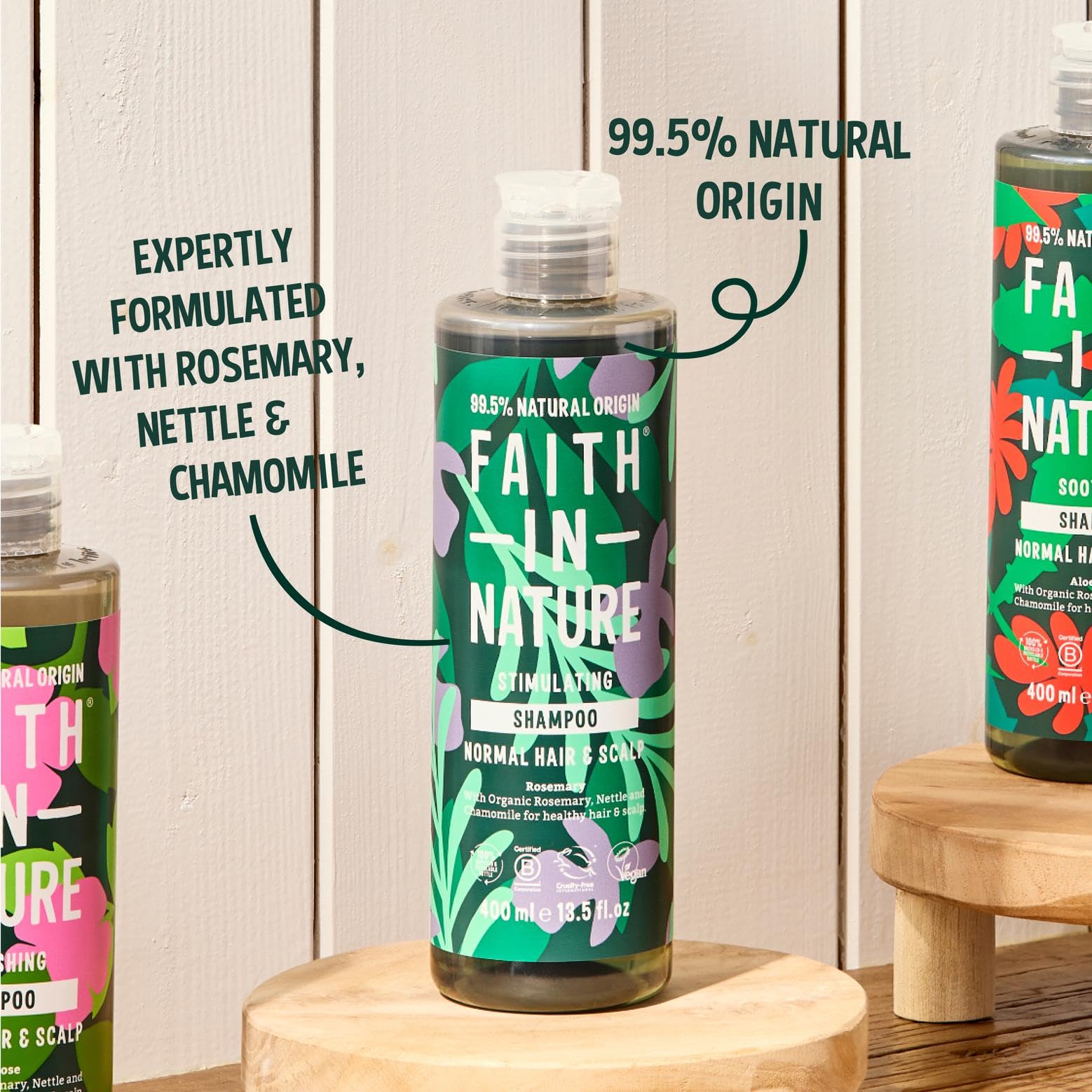 Faith In Nature - Organic Rosemary Shampoo (400ml) 9