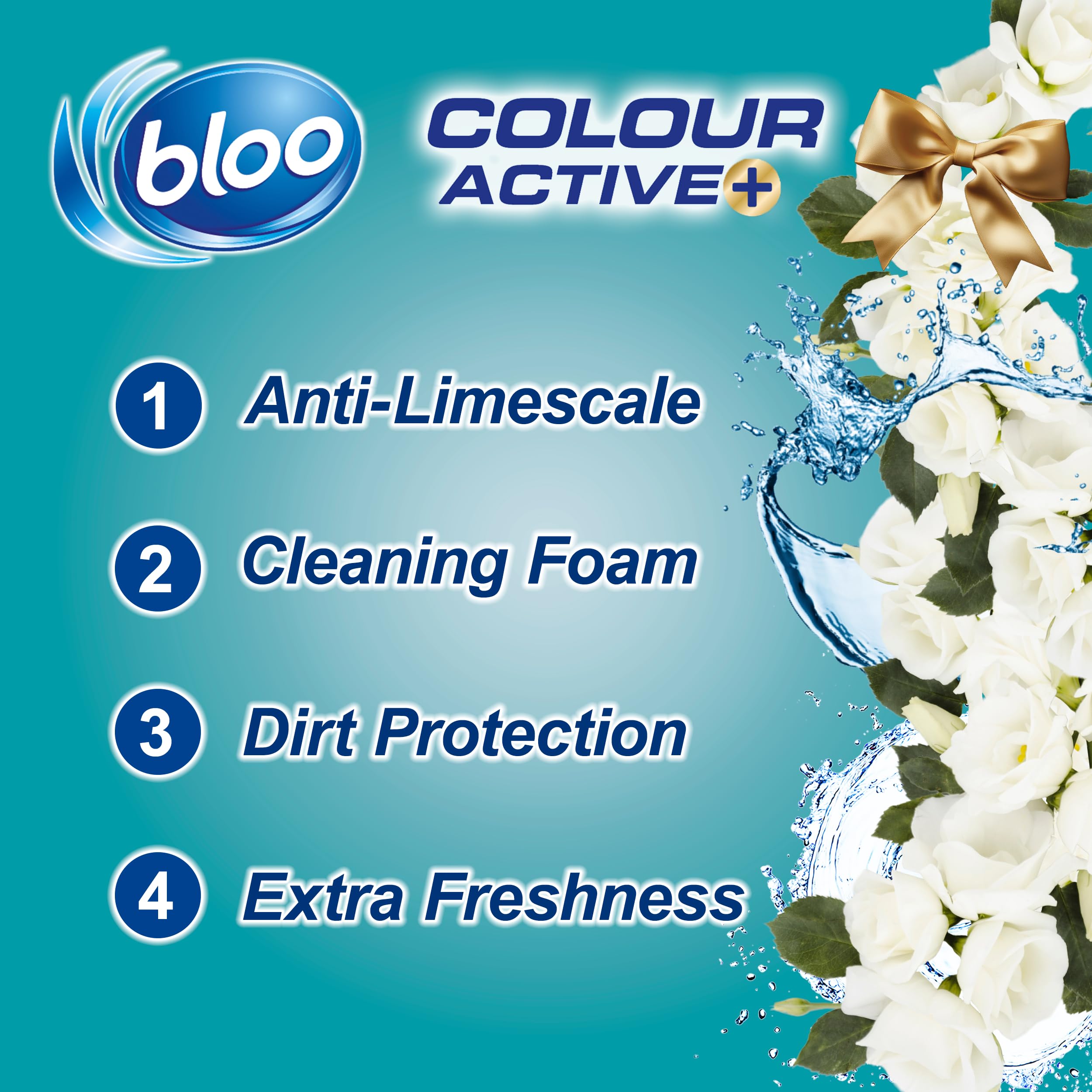 Bloo - Limited Edition Toilet Rim Block Lunar Bloom (3x50g) Clear Water 13