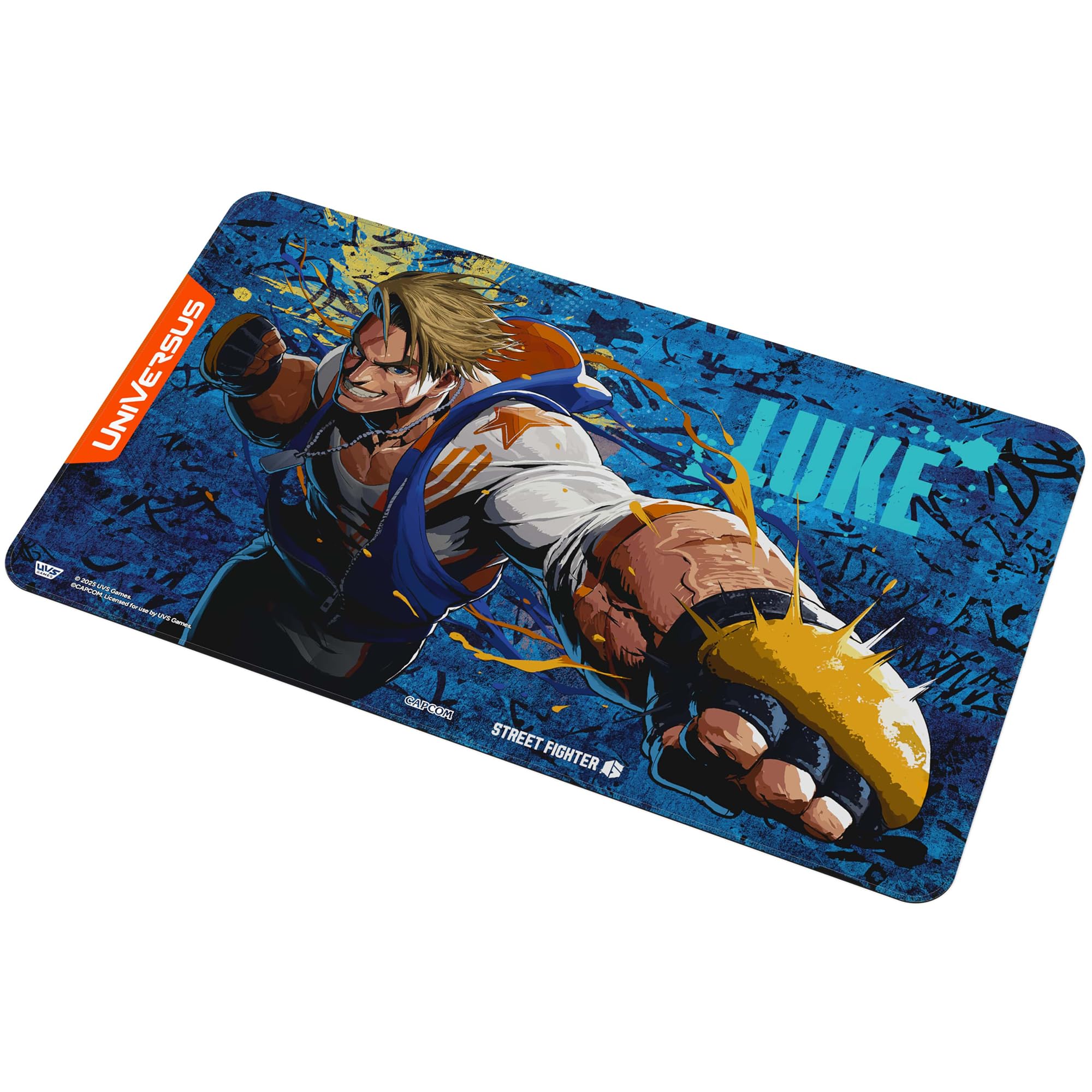 UniVersus Street Fighter 6 Challenger Series Playmat - Luke - 24 x 14 Inches 8