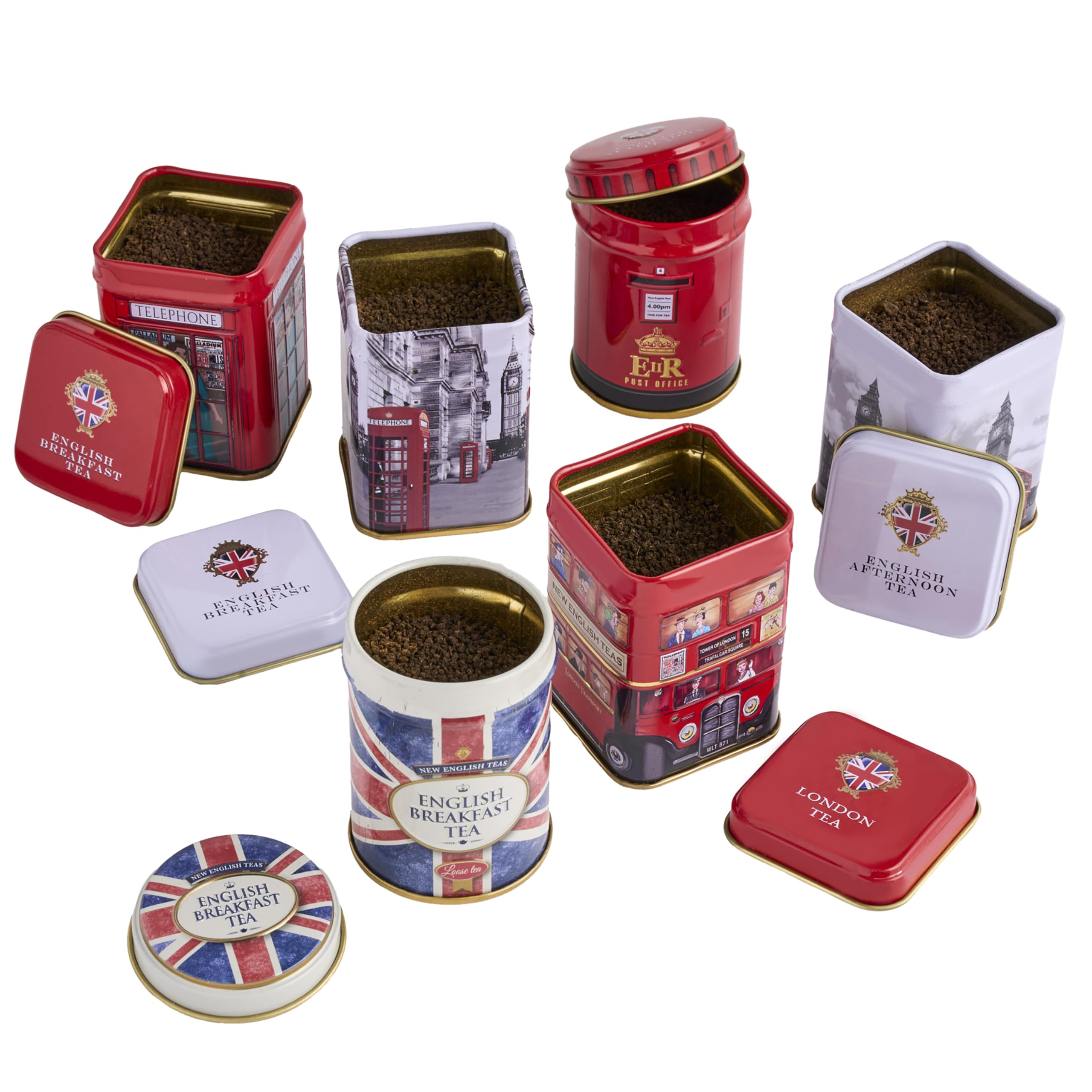 New English Teas - British Mini Tin Tea Selection 140 g 6