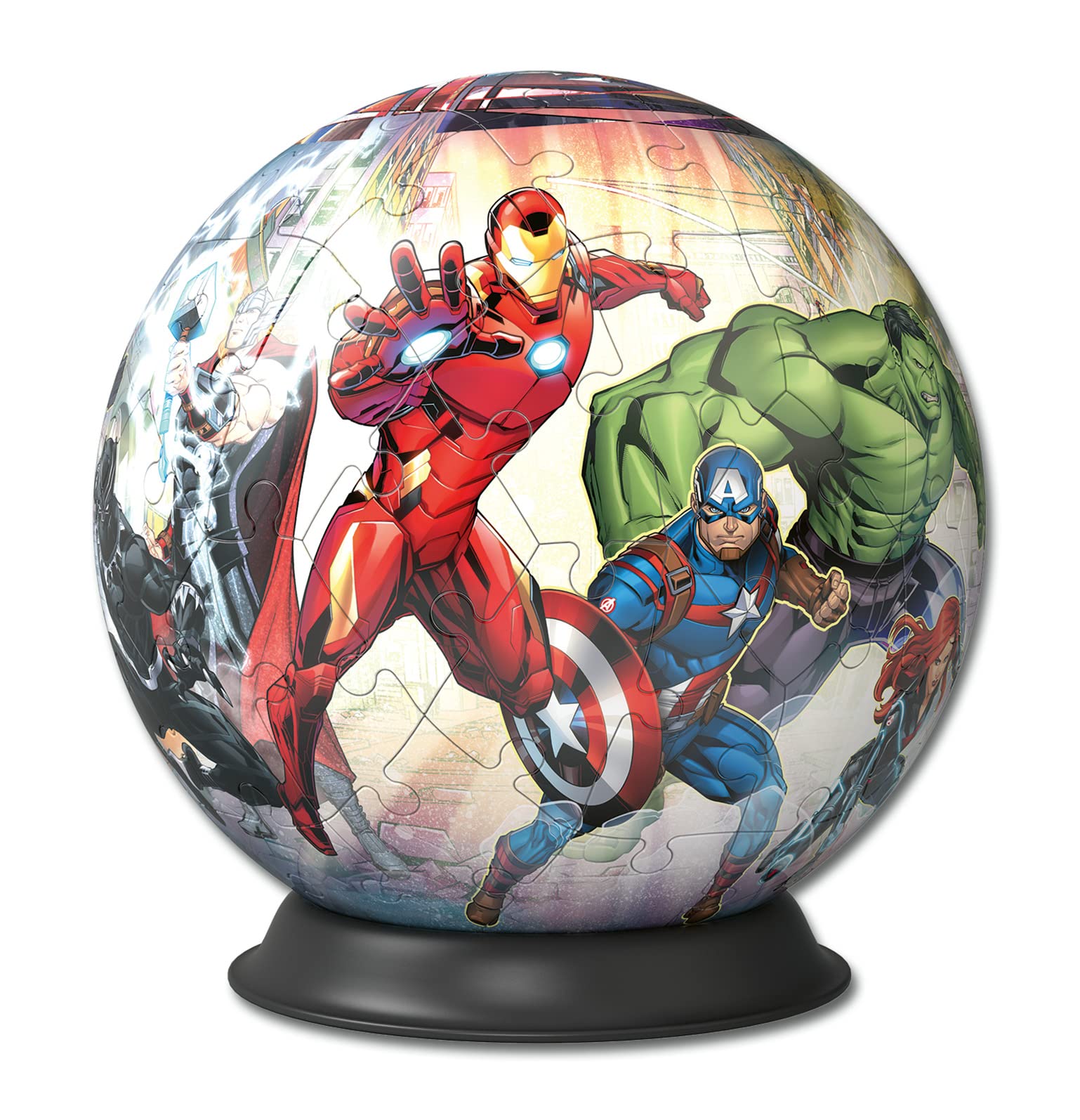 Ravensburger Marvel Avengers 3D Jigsaw Puzzle Ball - 72 Pieces for Kids 6 Years and Up 10