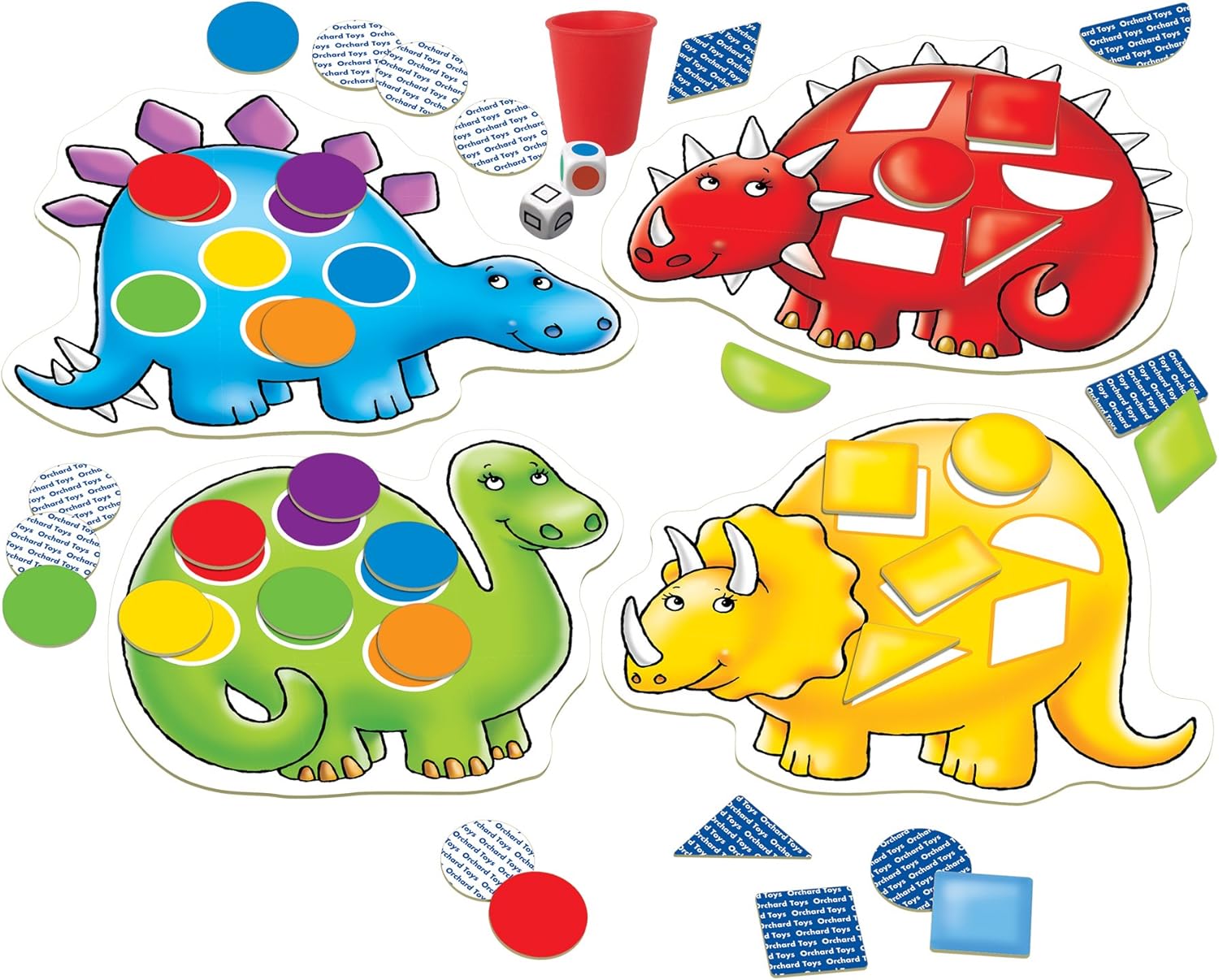 Orchard Toys Dotty Dinosaurs Board Game for Ages 3-6 5