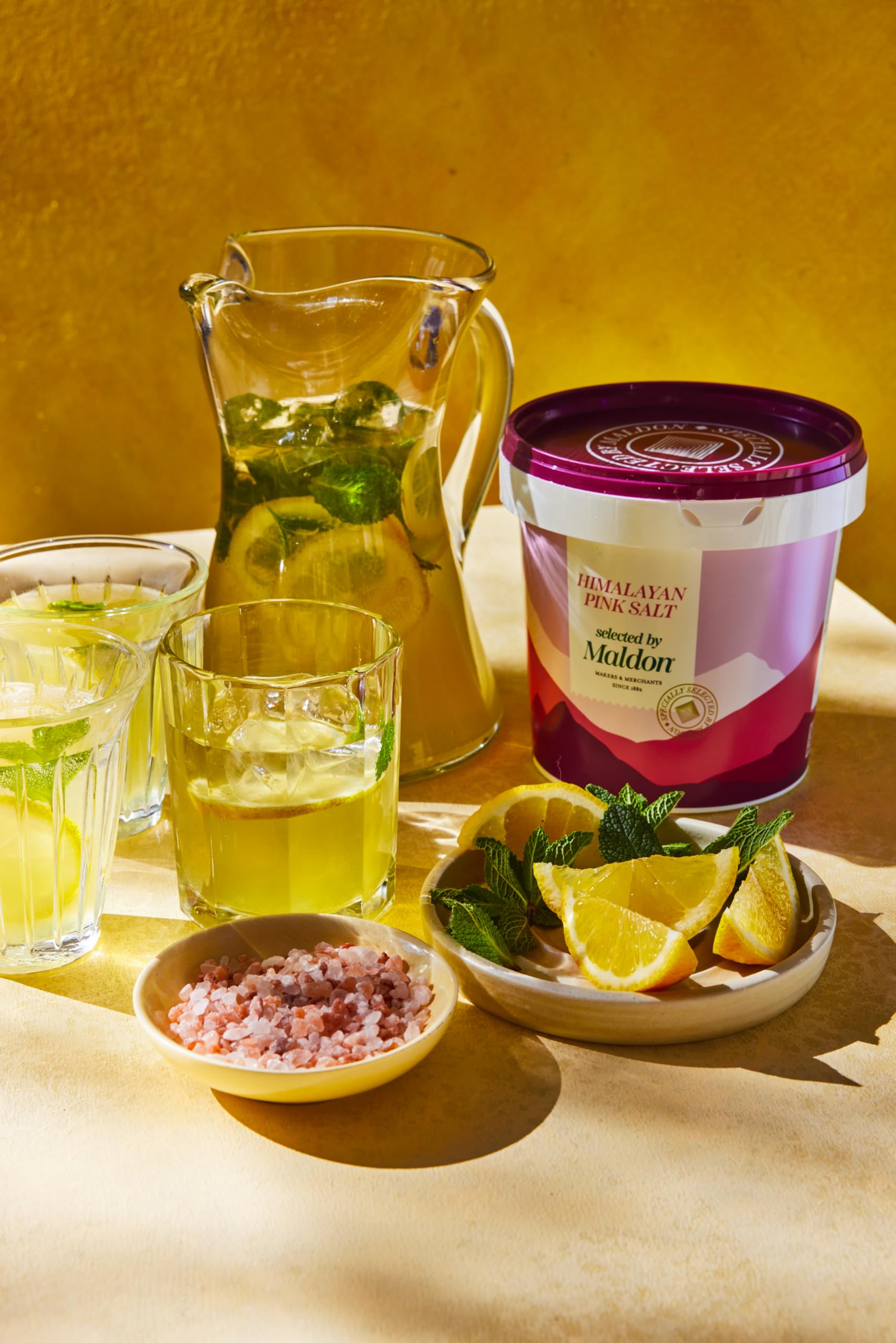 Maldon - Himalayan Pink Salt Coarse Rock Salt 1kg 4