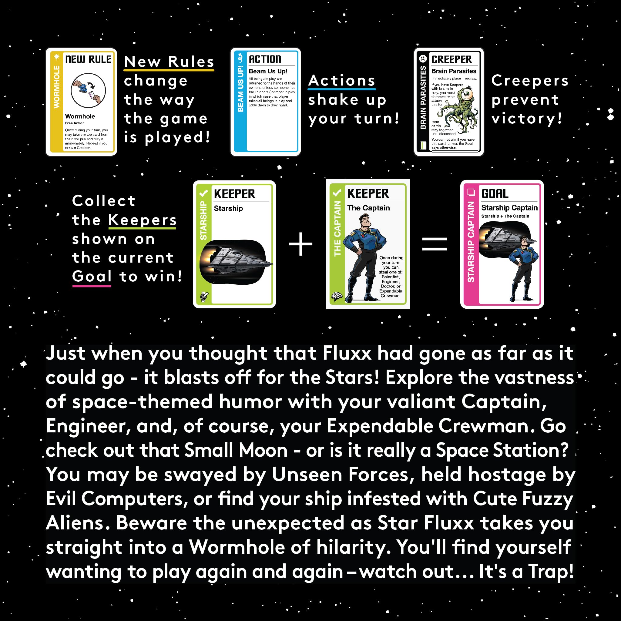 Looney Labs Star Fluxx Card Game 7