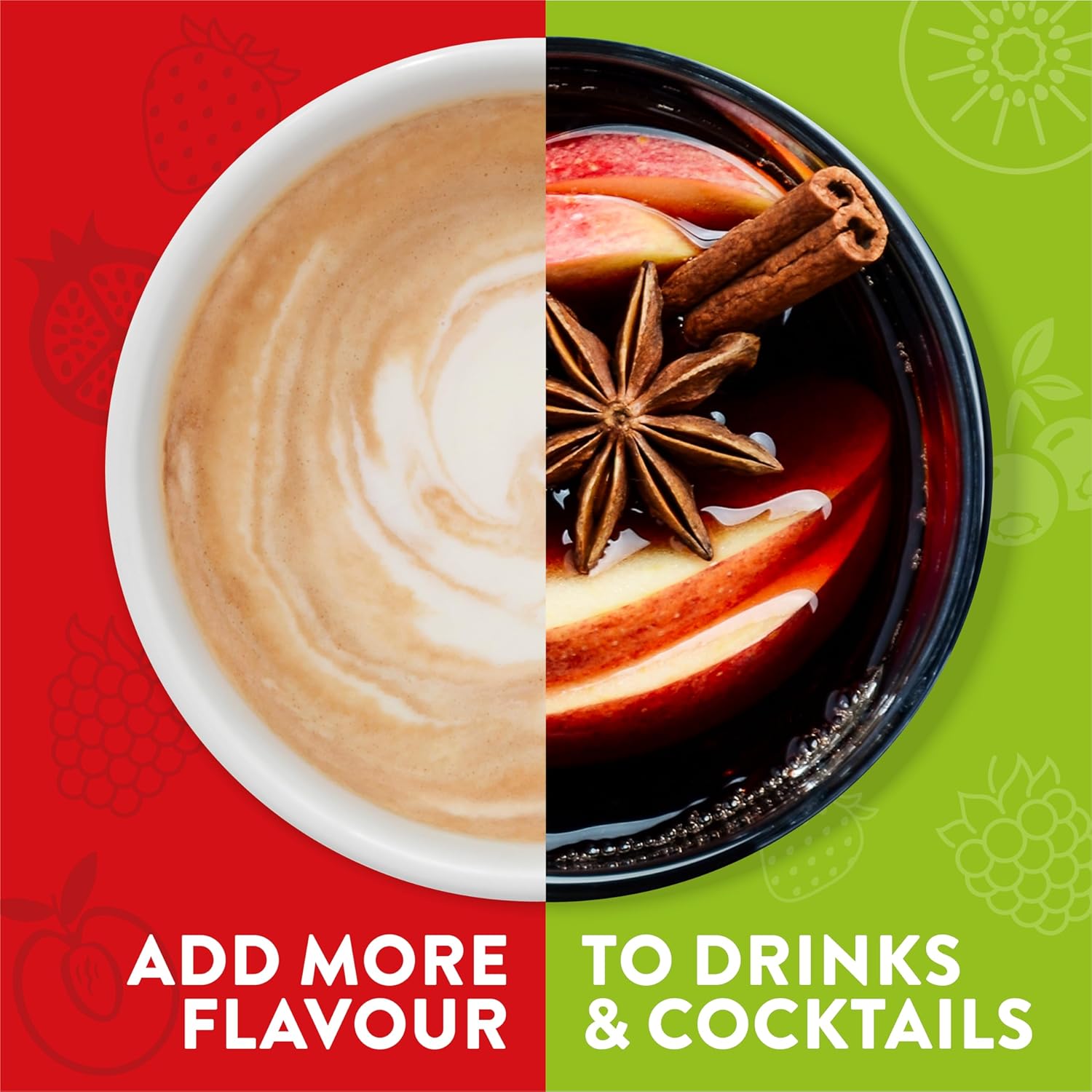 Simply Sour Cherry & Plum Winter Warmer Syrup, Vegan and Nut Free Flavoured Syru 5