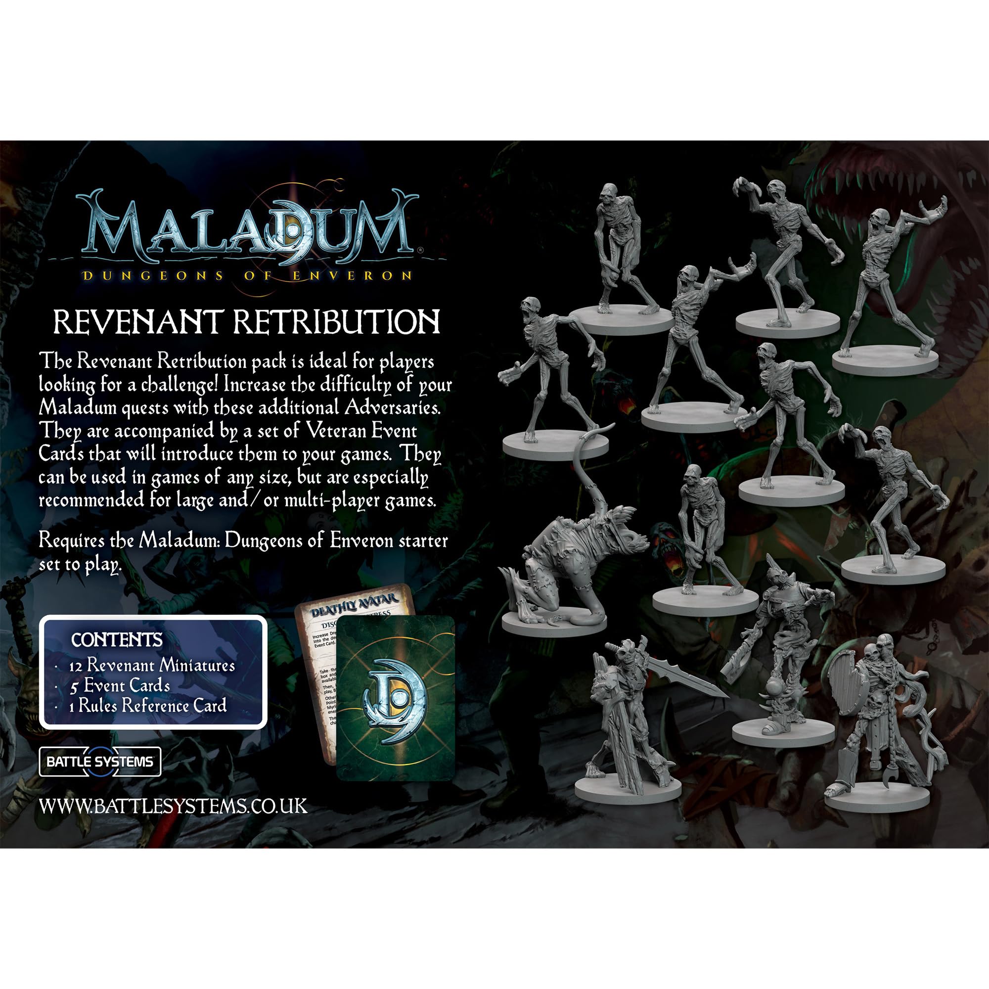 Battle Systems Maladum Revenant Retribution Expansion 5