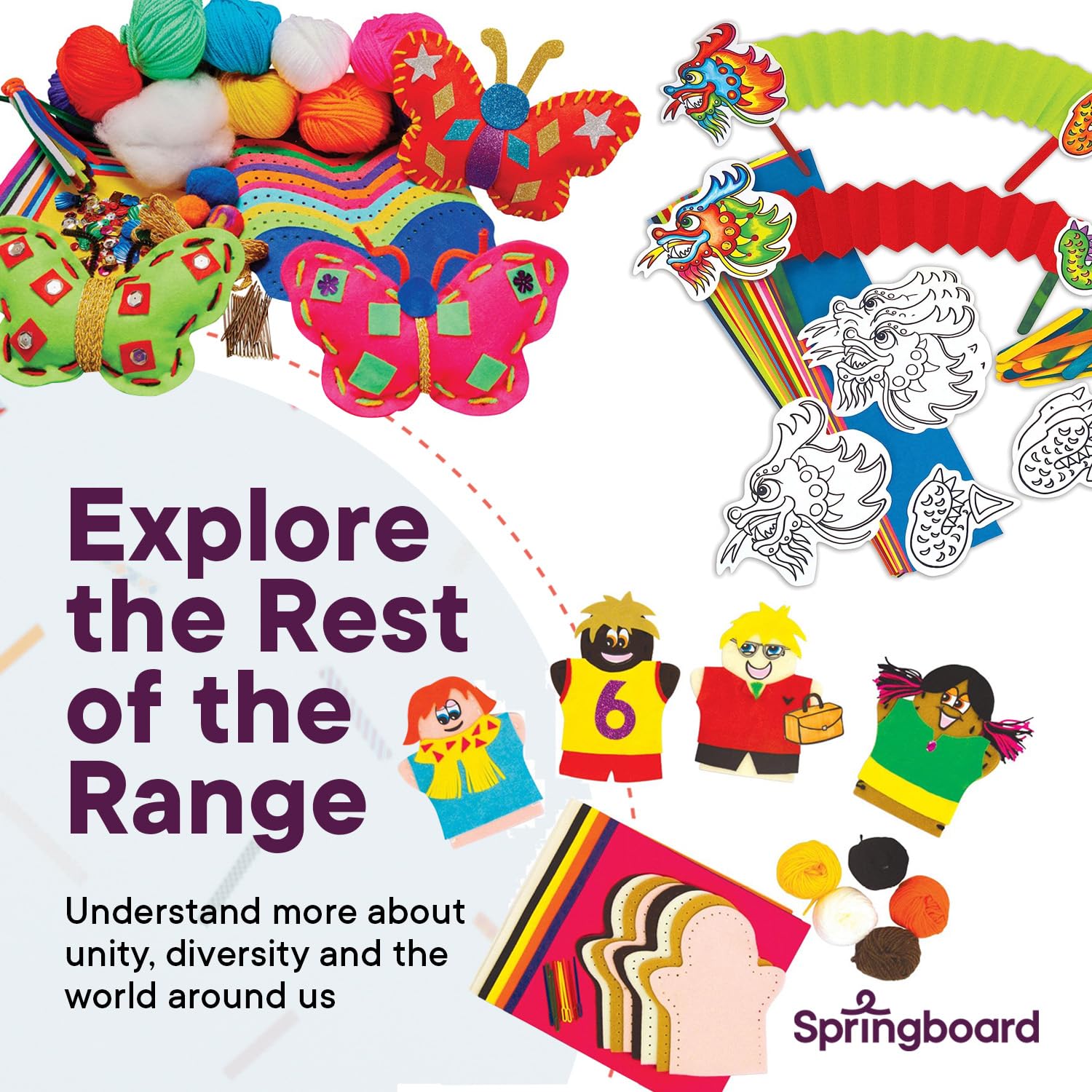 Springboard Make a Candle Lantern Kit - Diwali Craft Kit for Kids 7