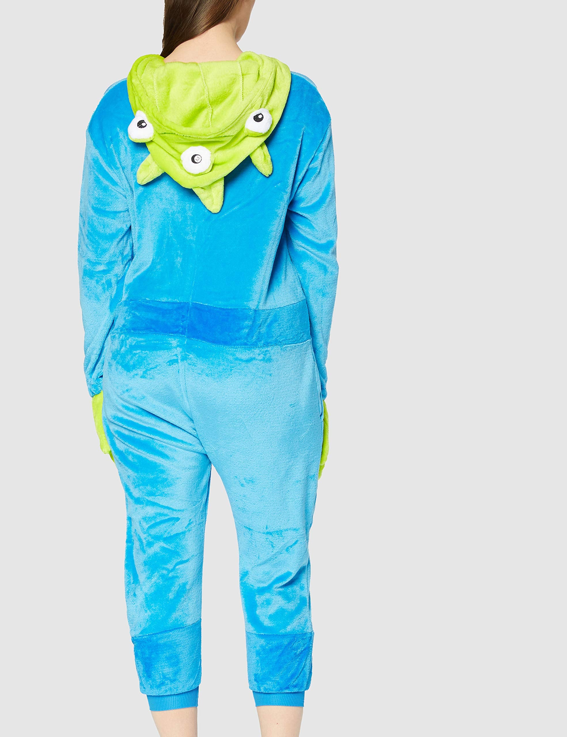 Everglamour Unisex Bodysuit Onesie - Blue, Size M Plus UK